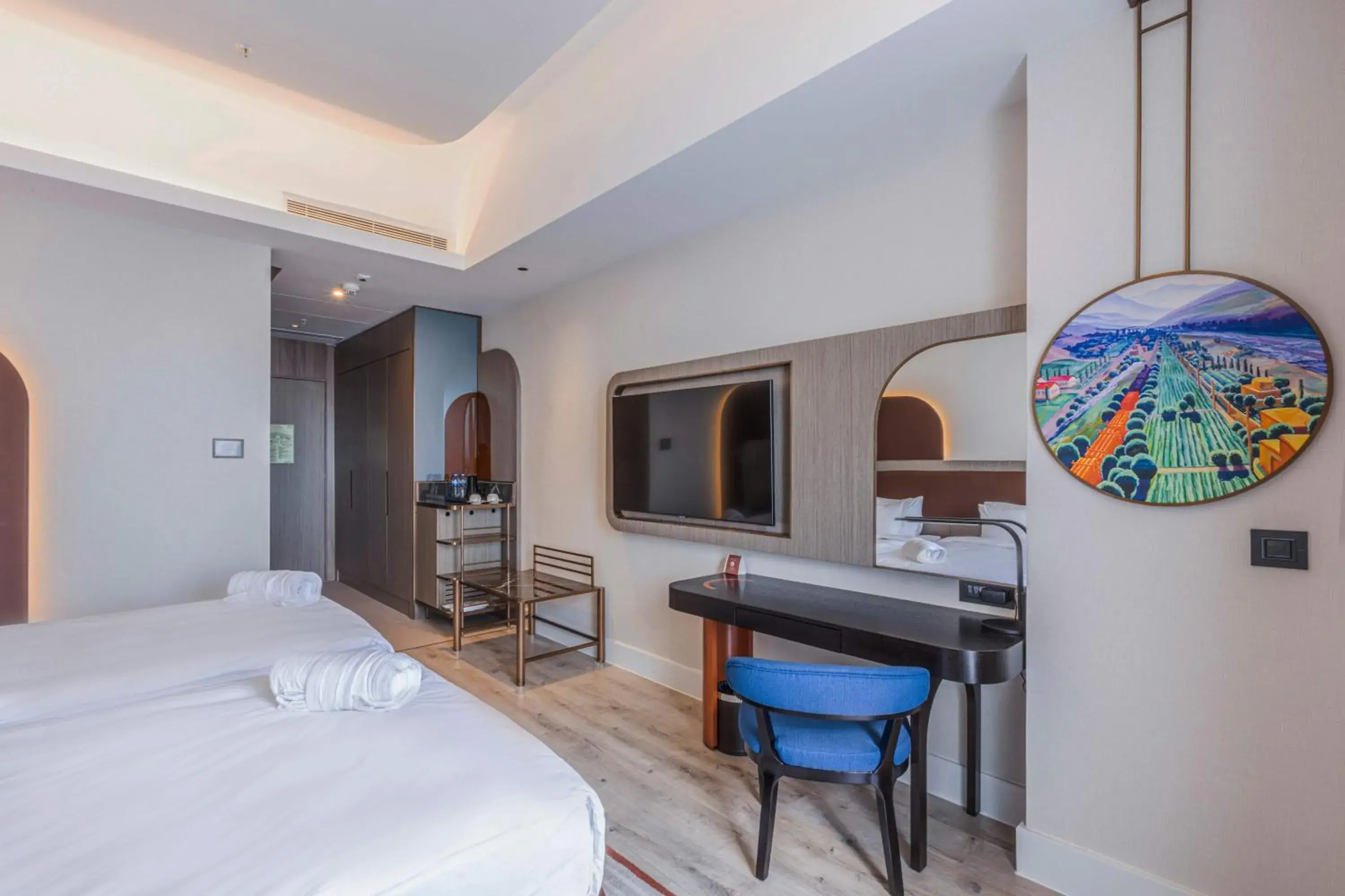 Standard Double or Twin Room with terrace, canal view in Savitsky Plaza Standard Double or Twin Room with terrace, canal view in Savitsky Plaza