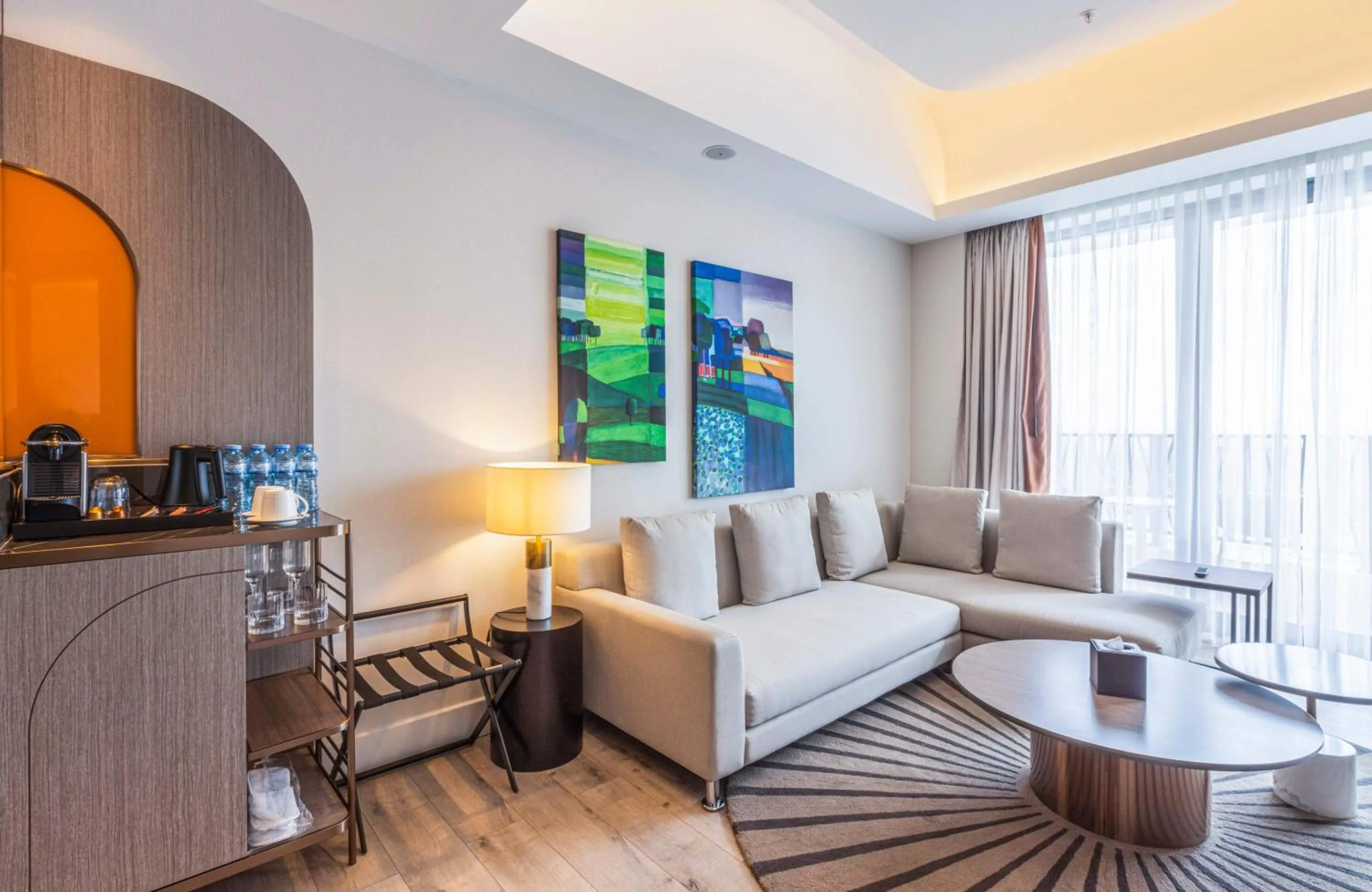 Living room in Savitsky Plaza