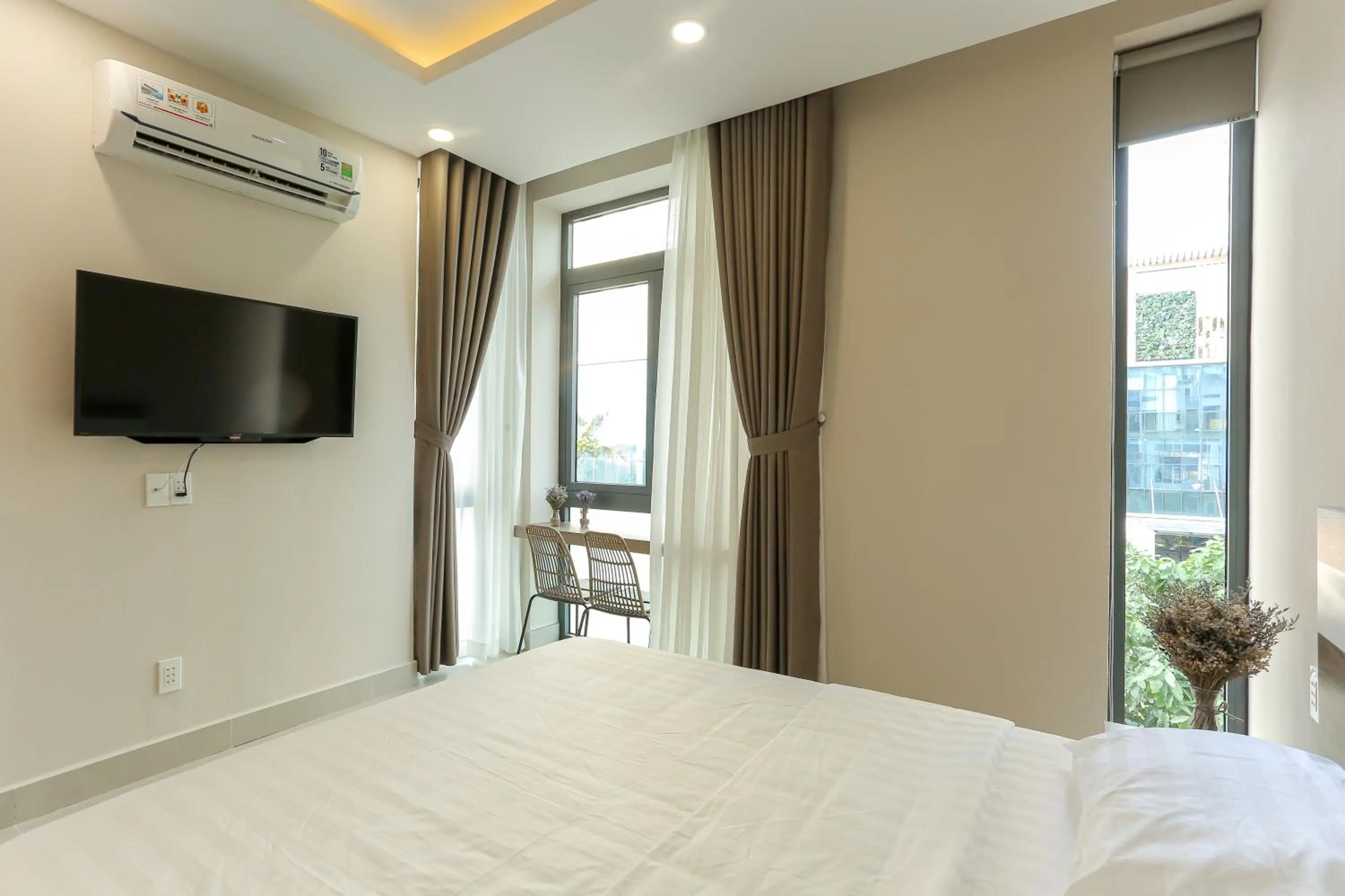 Bed in ĐồiSao Homestay