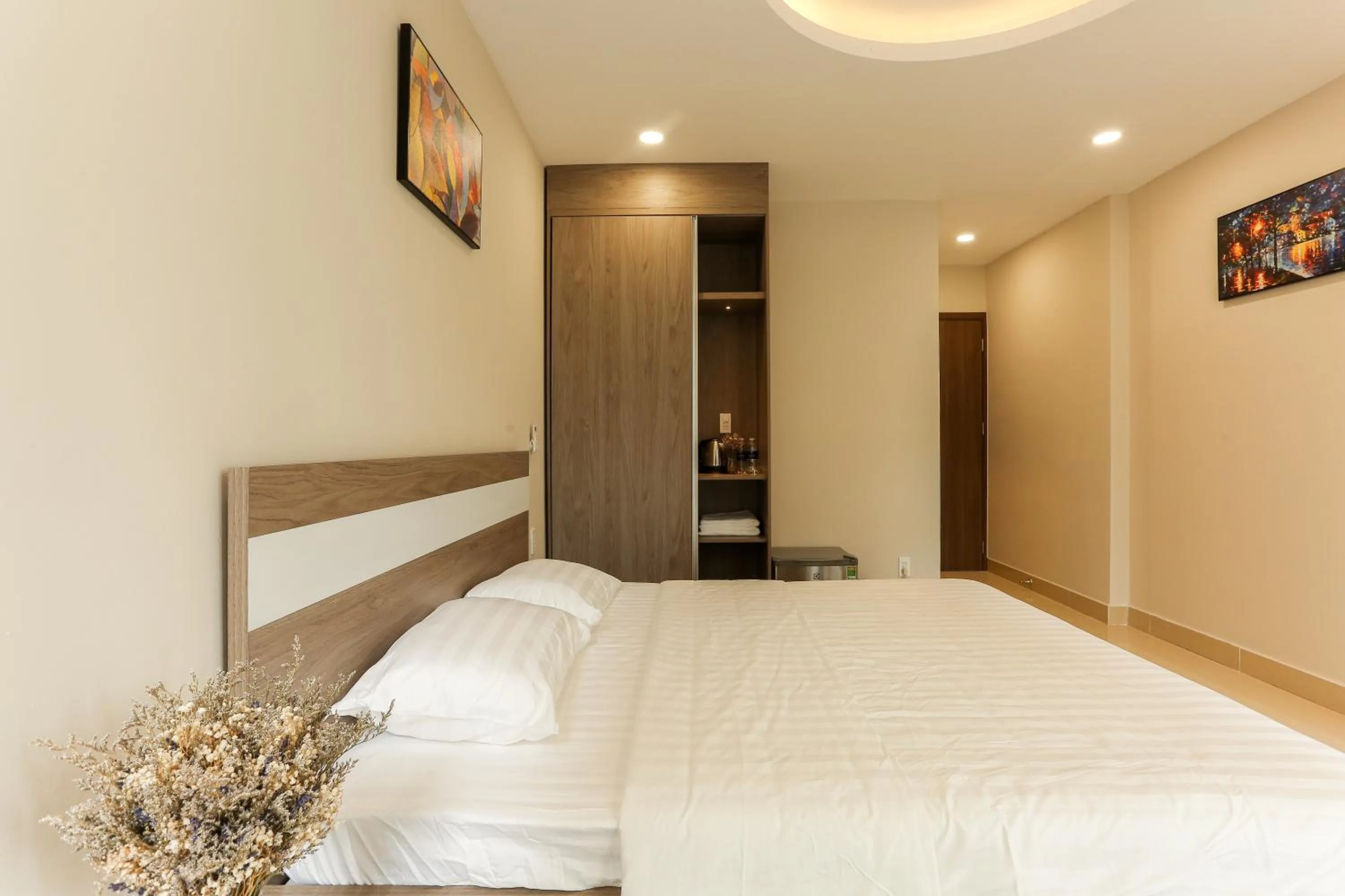 Bed in ĐồiSao Homestay