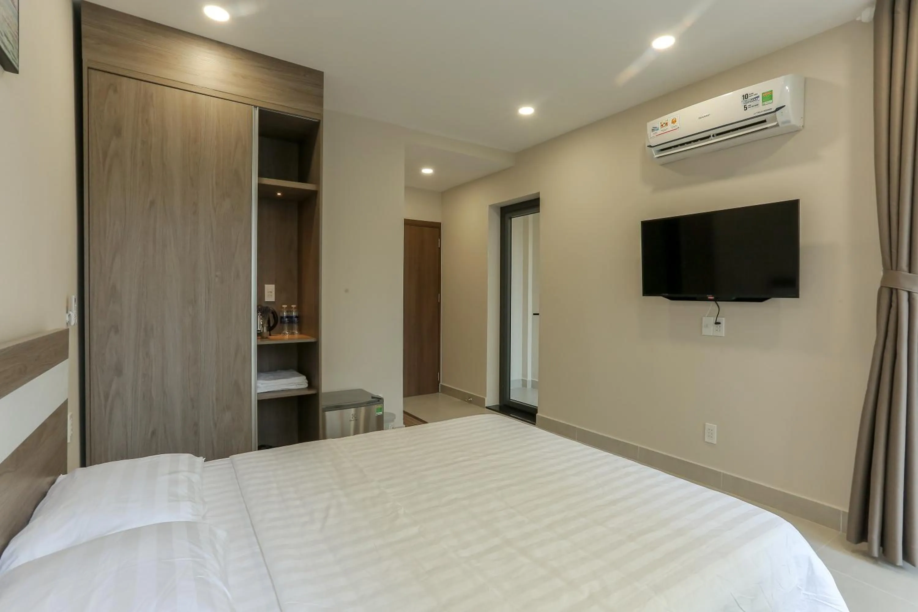 Bed in ĐồiSao Homestay