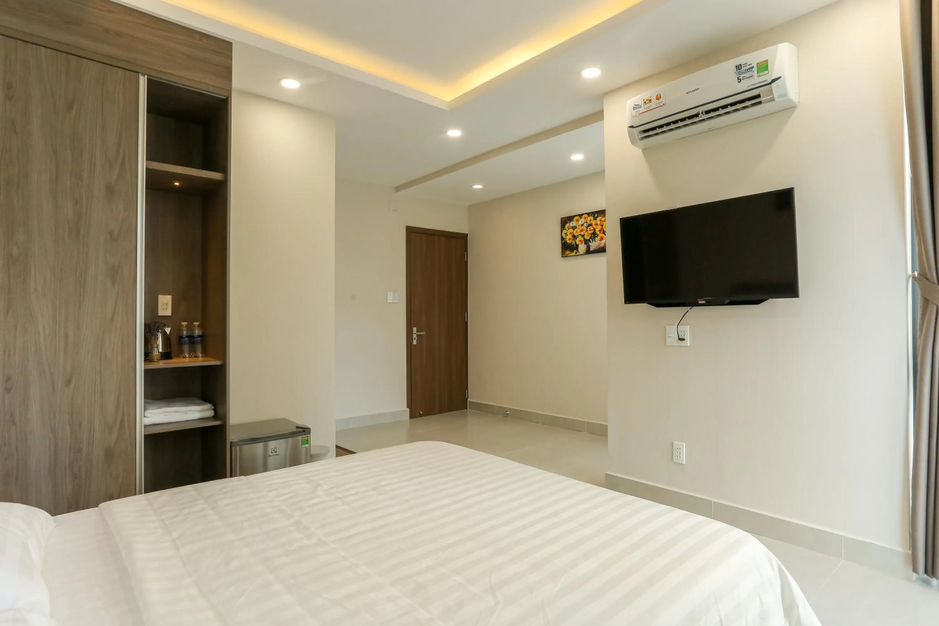 Bed in ĐồiSao Homestay