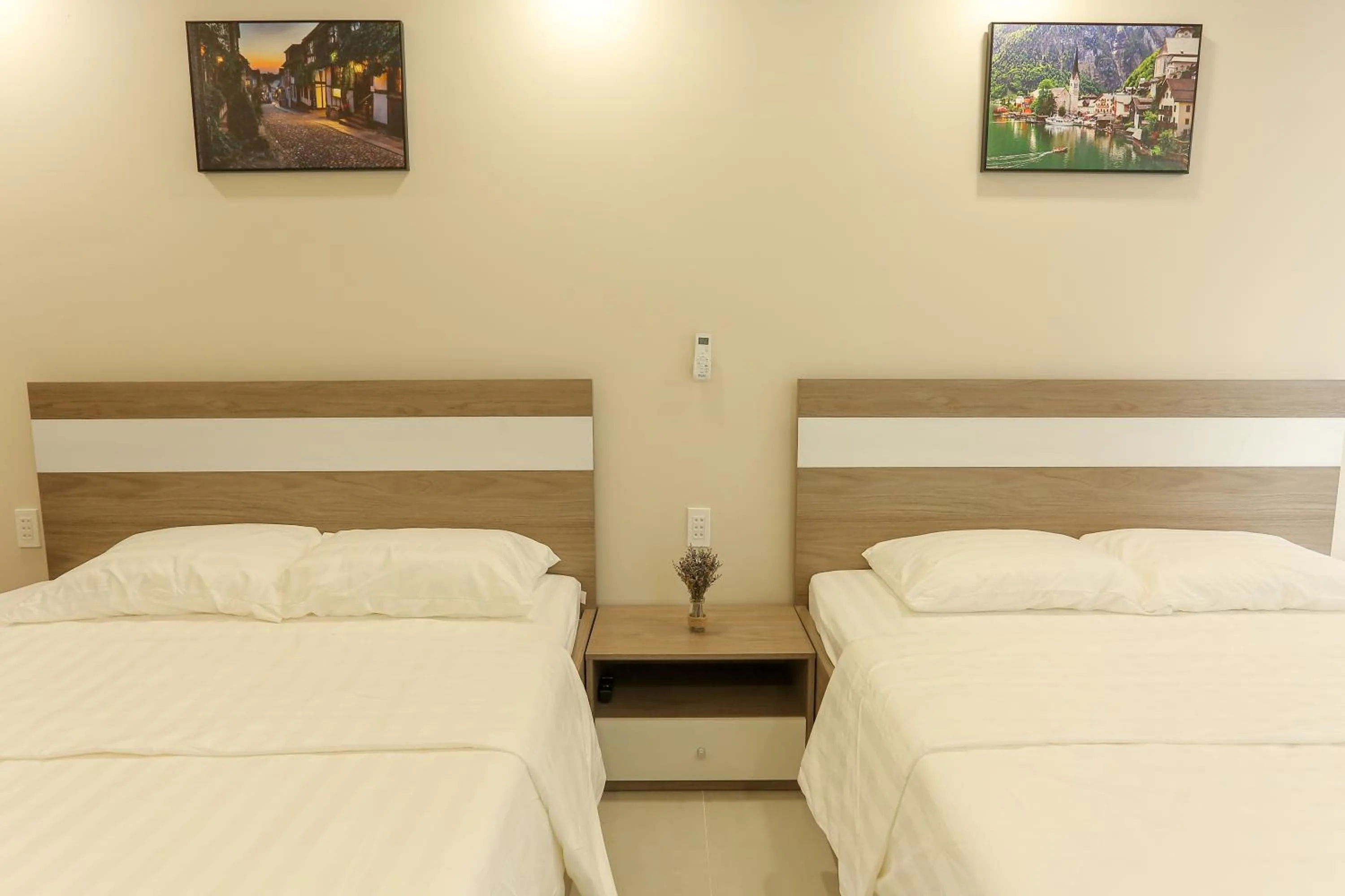 Bed in ĐồiSao Homestay