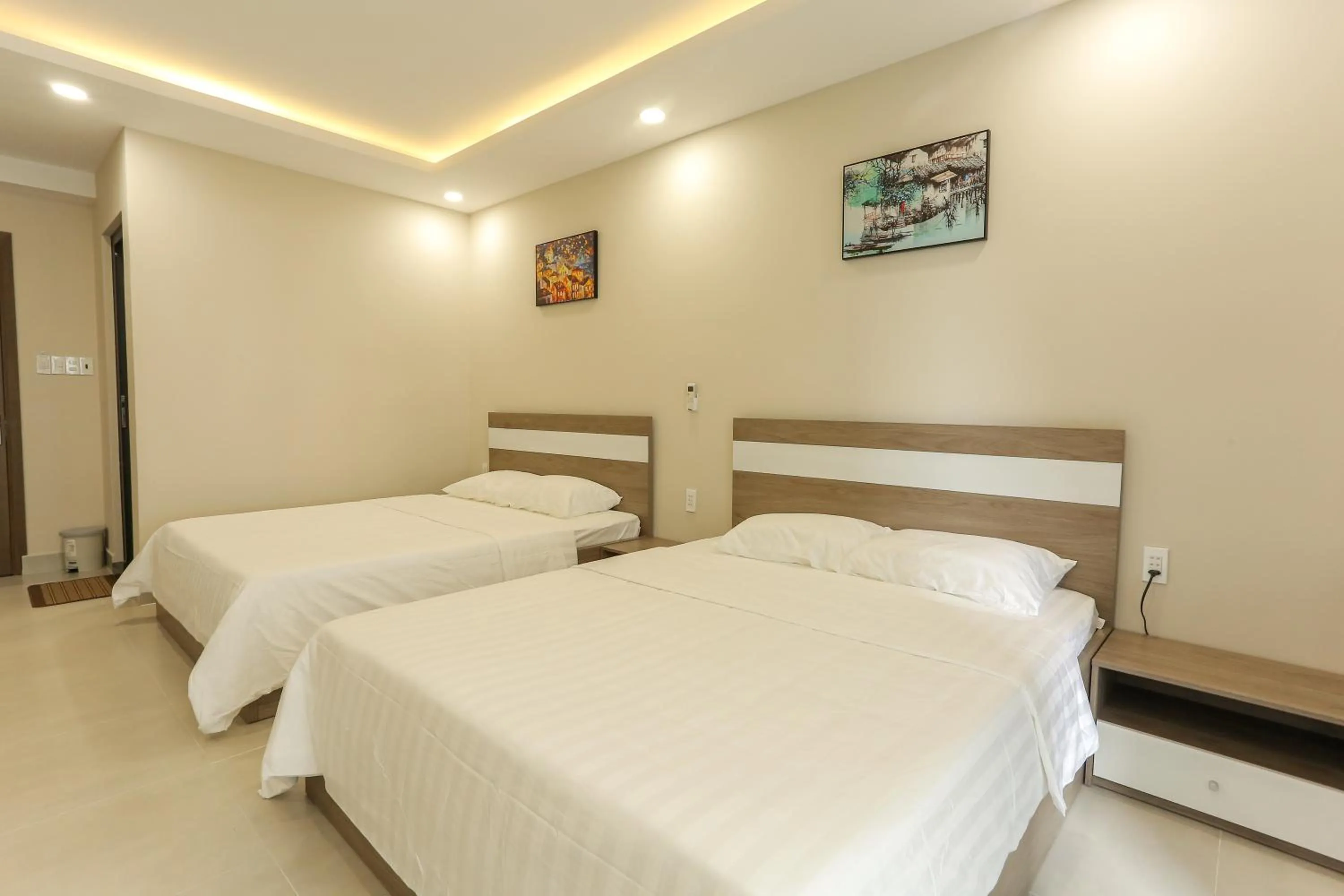 Bed in ĐồiSao Homestay