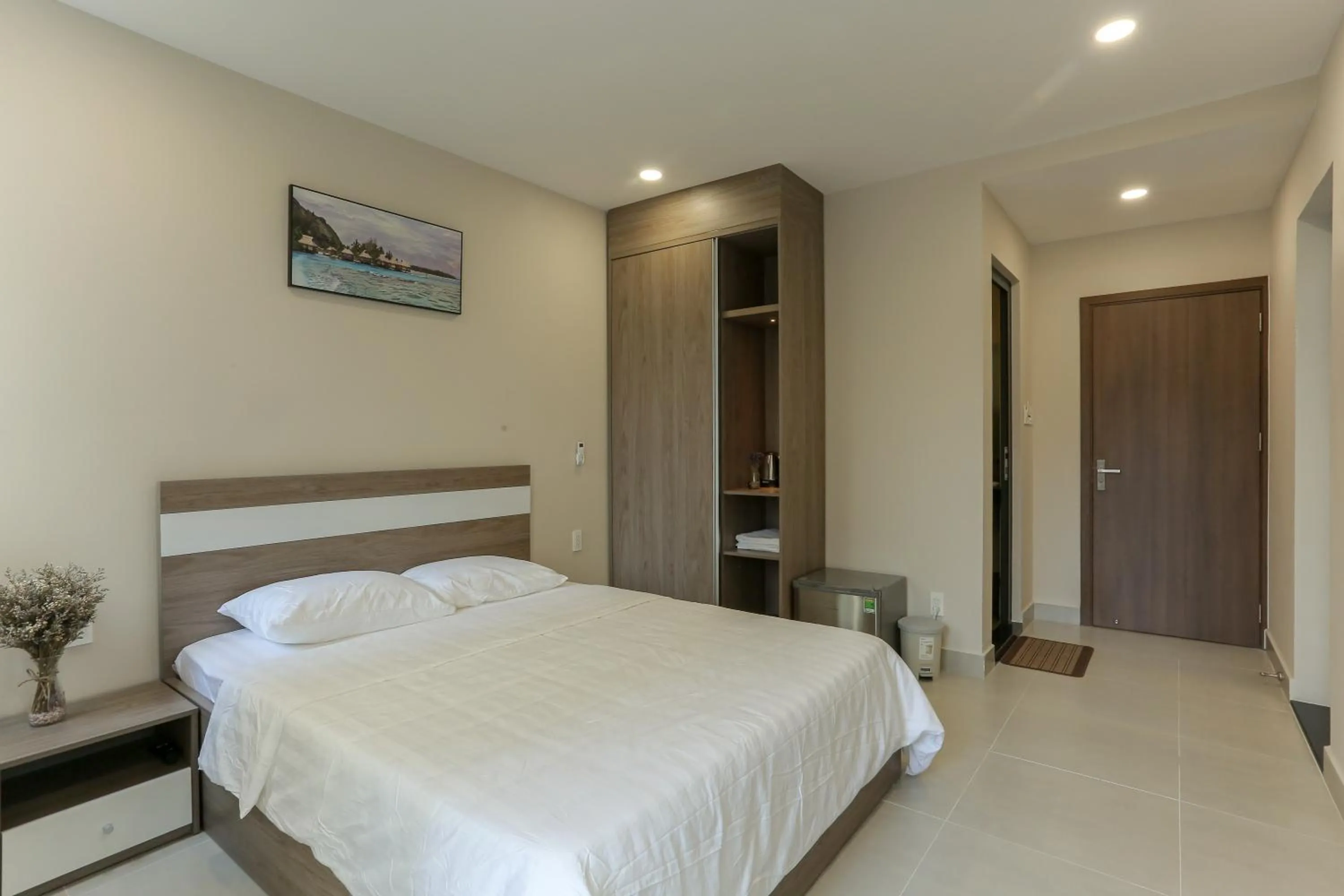 Bed in ĐồiSao Homestay