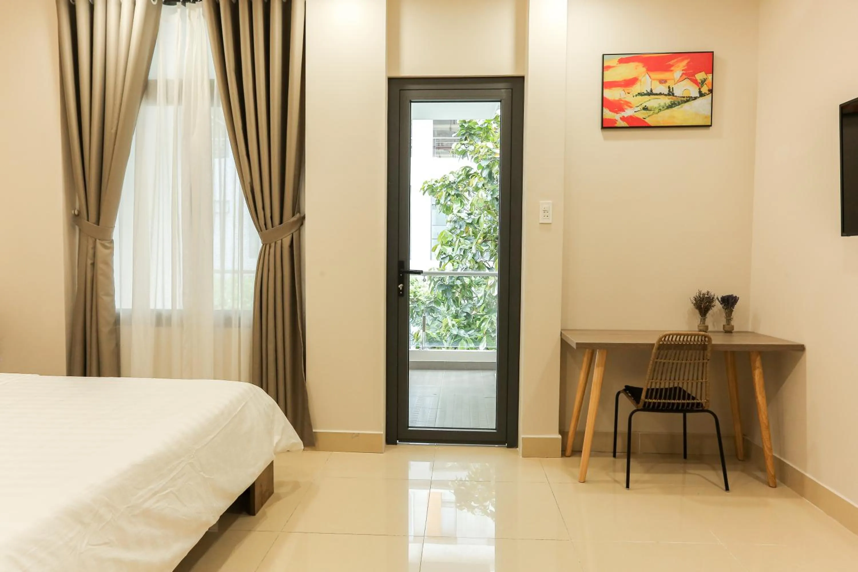 Bed in ĐồiSao Homestay
