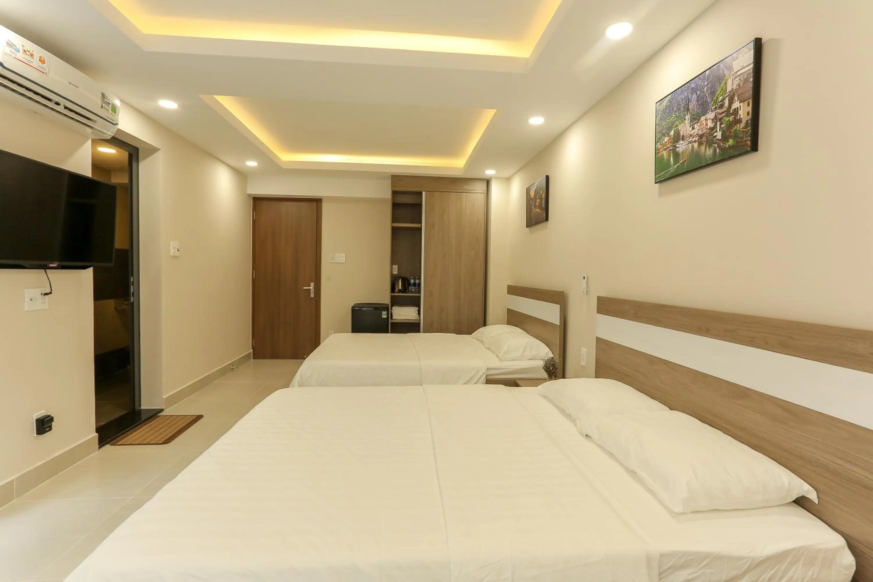 Bed in ĐồiSao Homestay