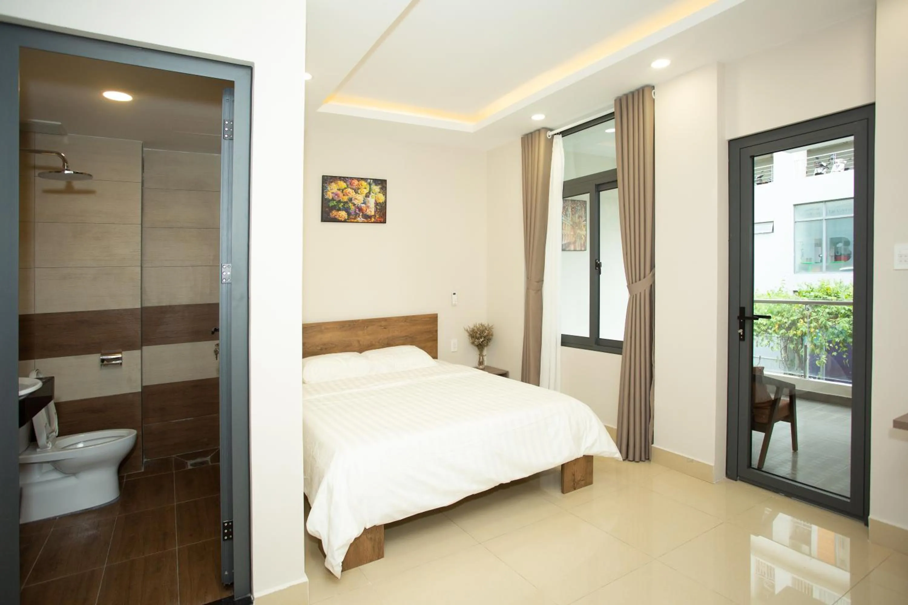Bed in ĐồiSao Homestay