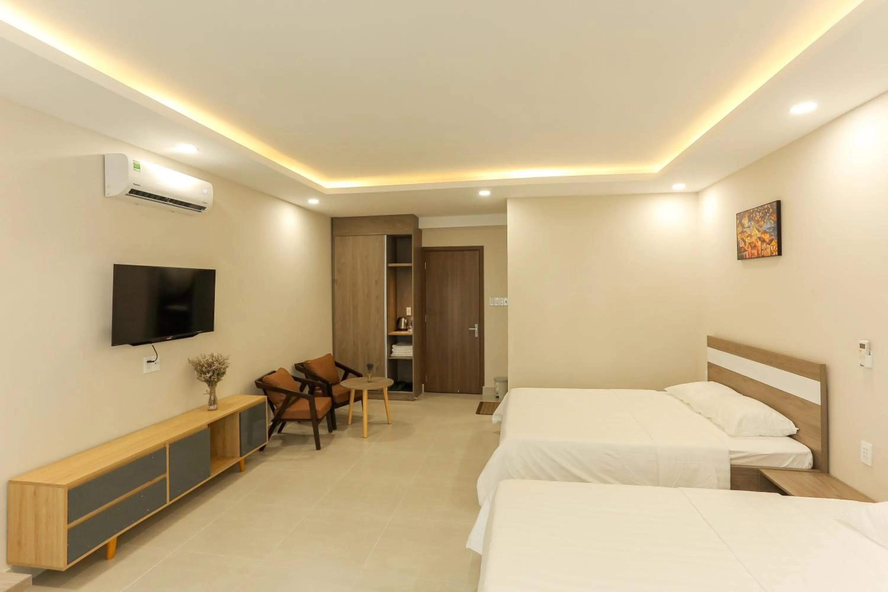 Bed in ĐồiSao Homestay