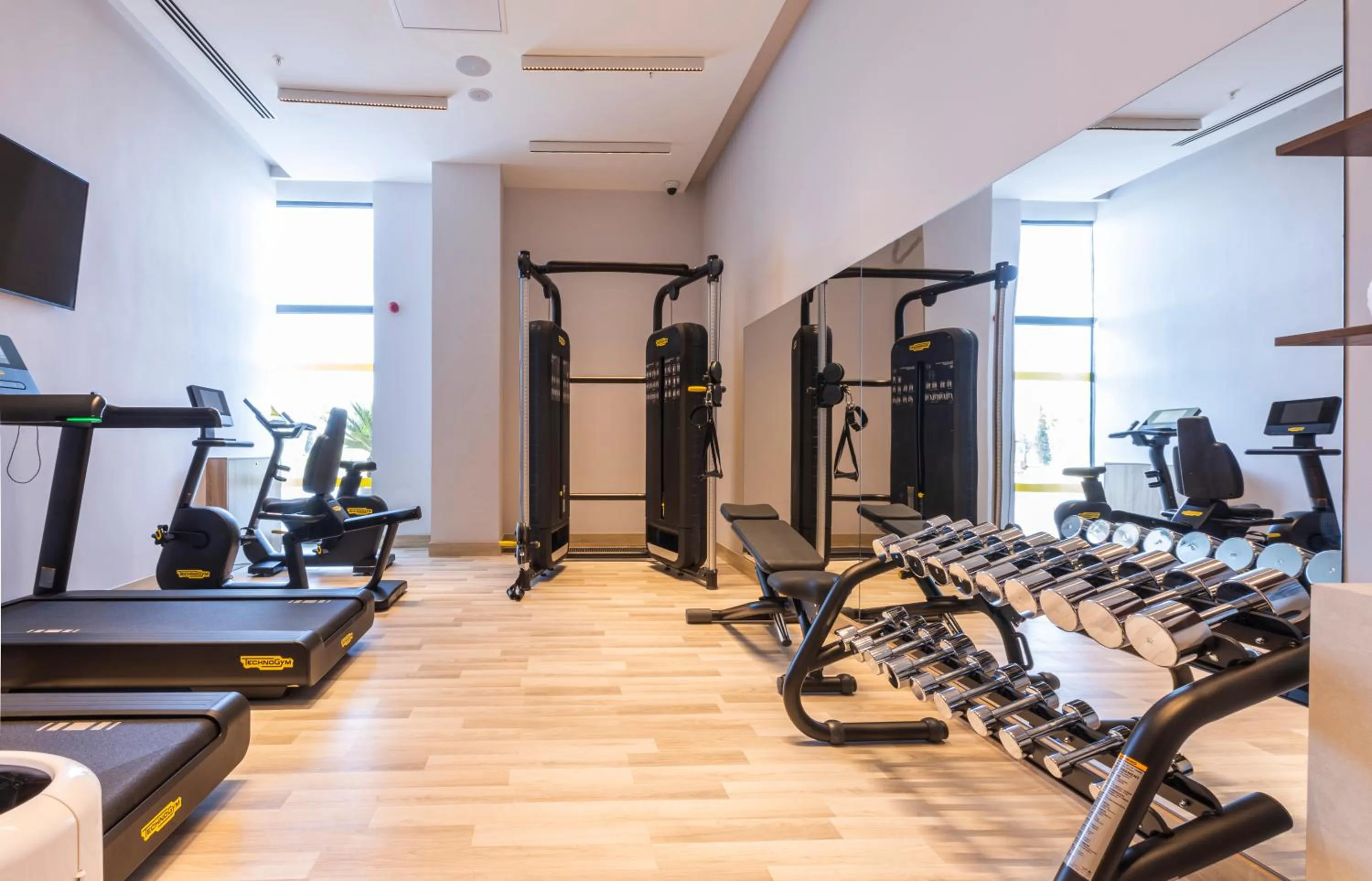Fitness centre/facilities in Hilton Garden Inn Samarkand Afrosiyob