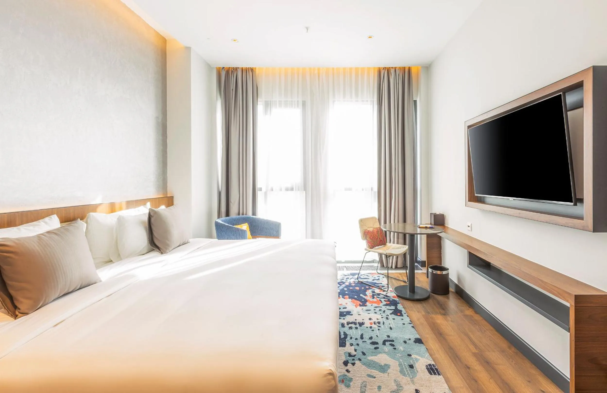 Bedroom, Bed in Hilton Garden Inn Samarkand Afrosiyob