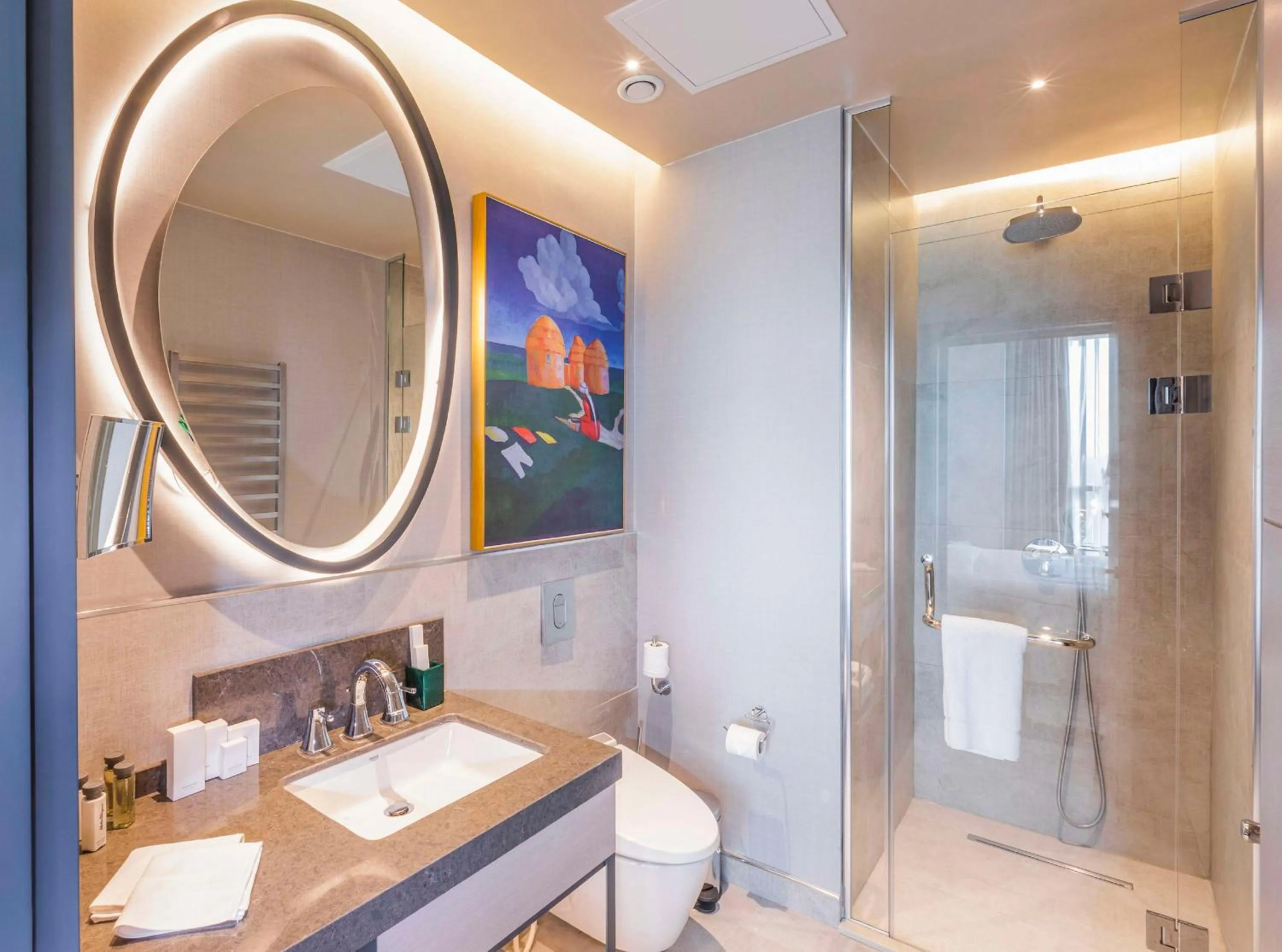 Bathroom in Hilton Garden Inn Samarkand Afrosiyob