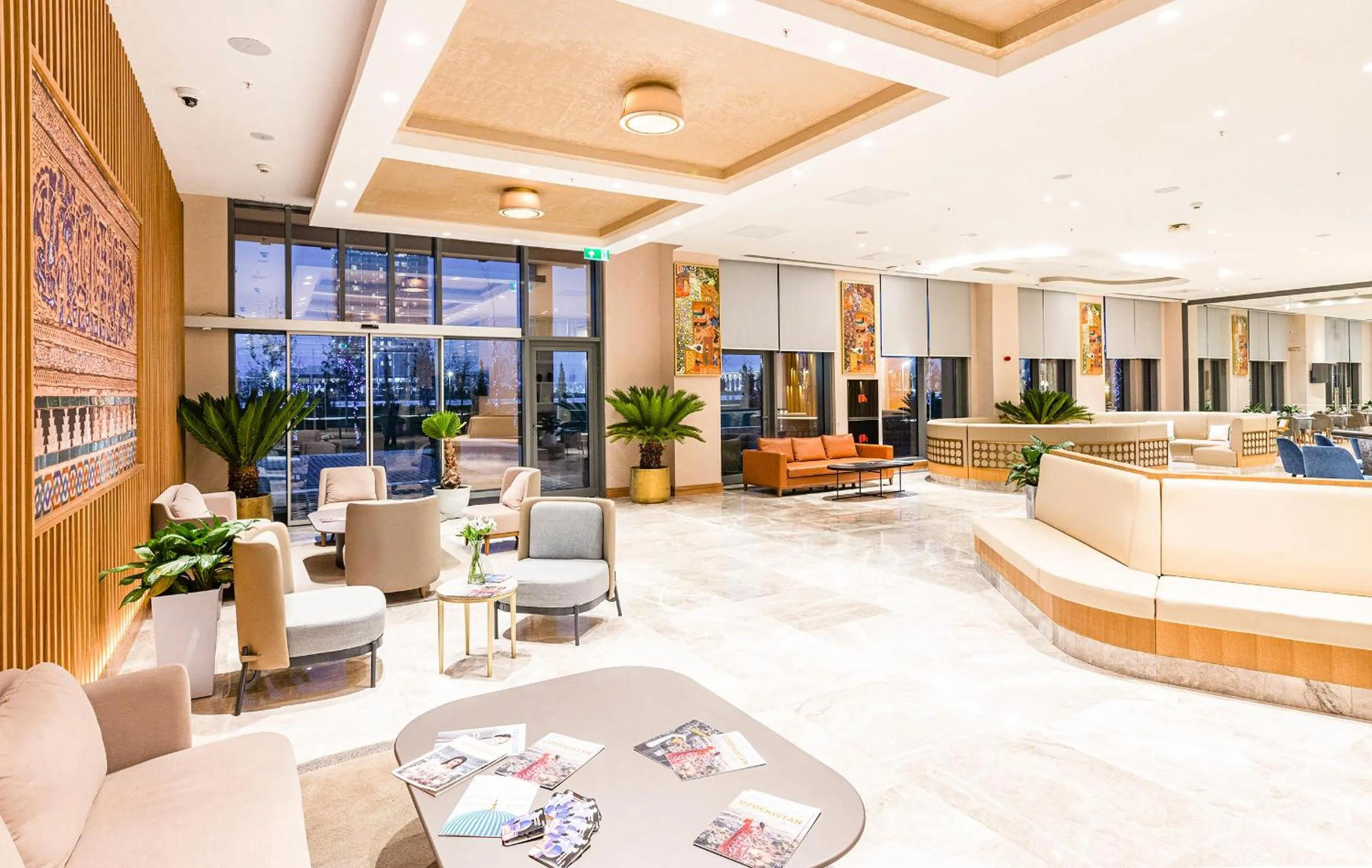 Lobby or reception in Hilton Garden Inn Samarkand Sogd