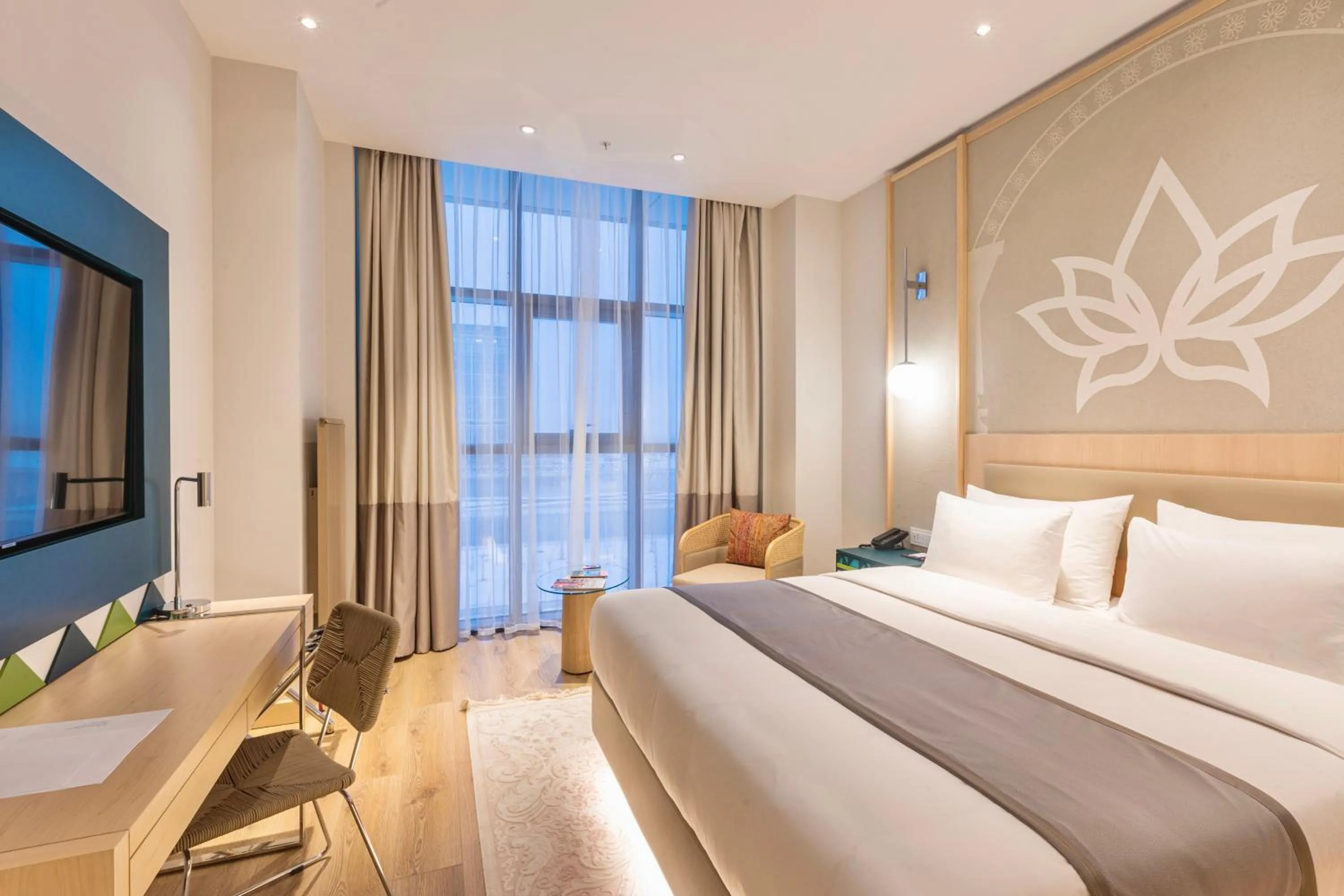 Bedroom, Bed in Hilton Garden Inn Samarkand Sogd