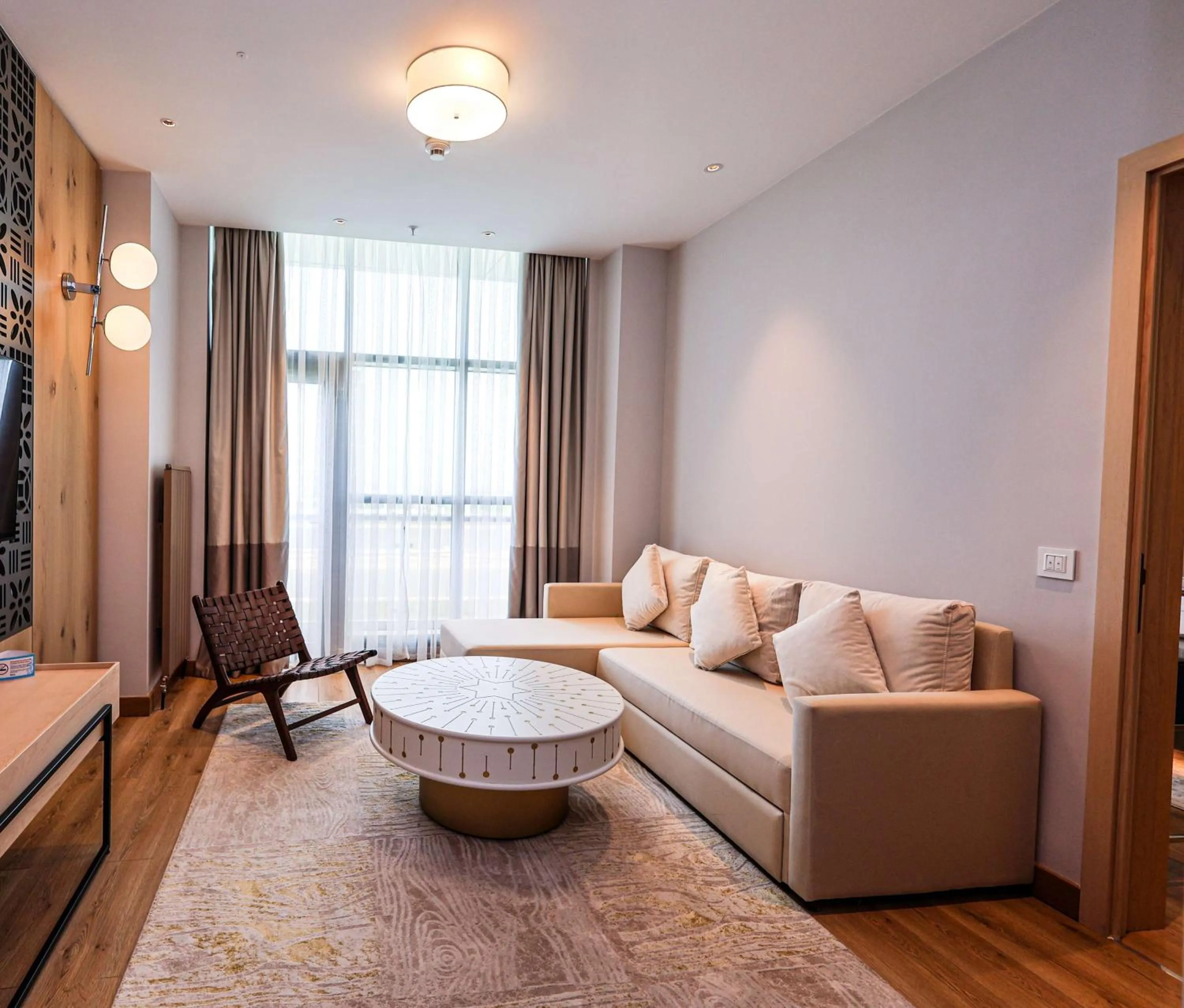 Living room in Hilton Garden Inn Samarkand Sogd