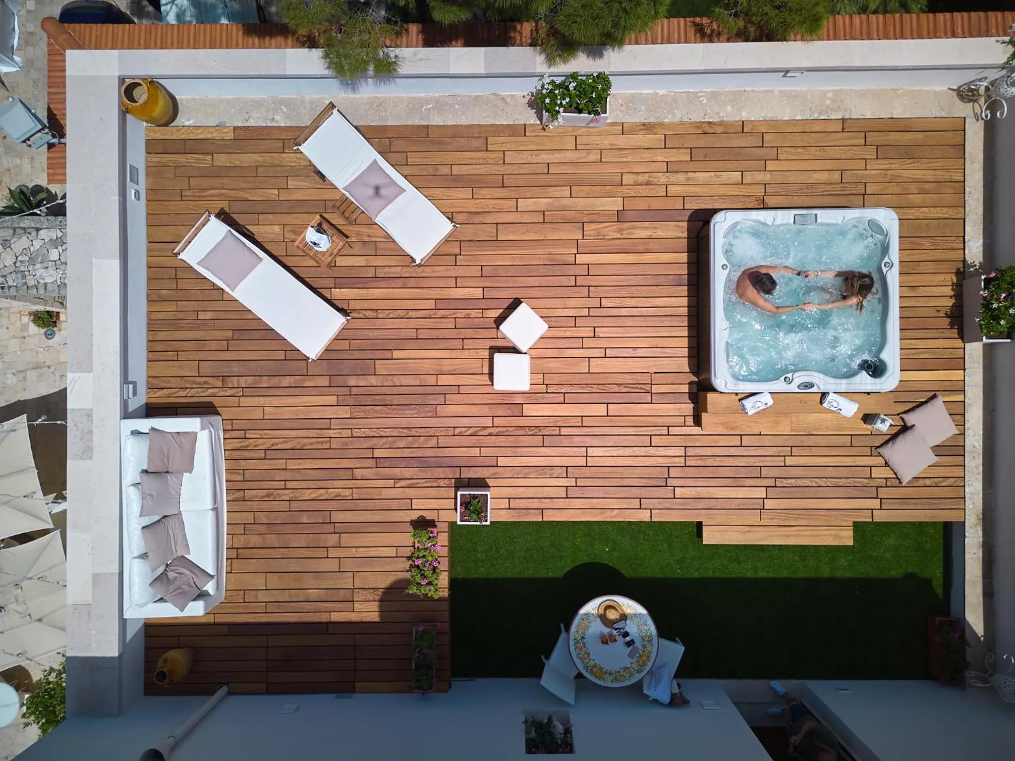 Balcony/Terrace in San Tommaso Hotel