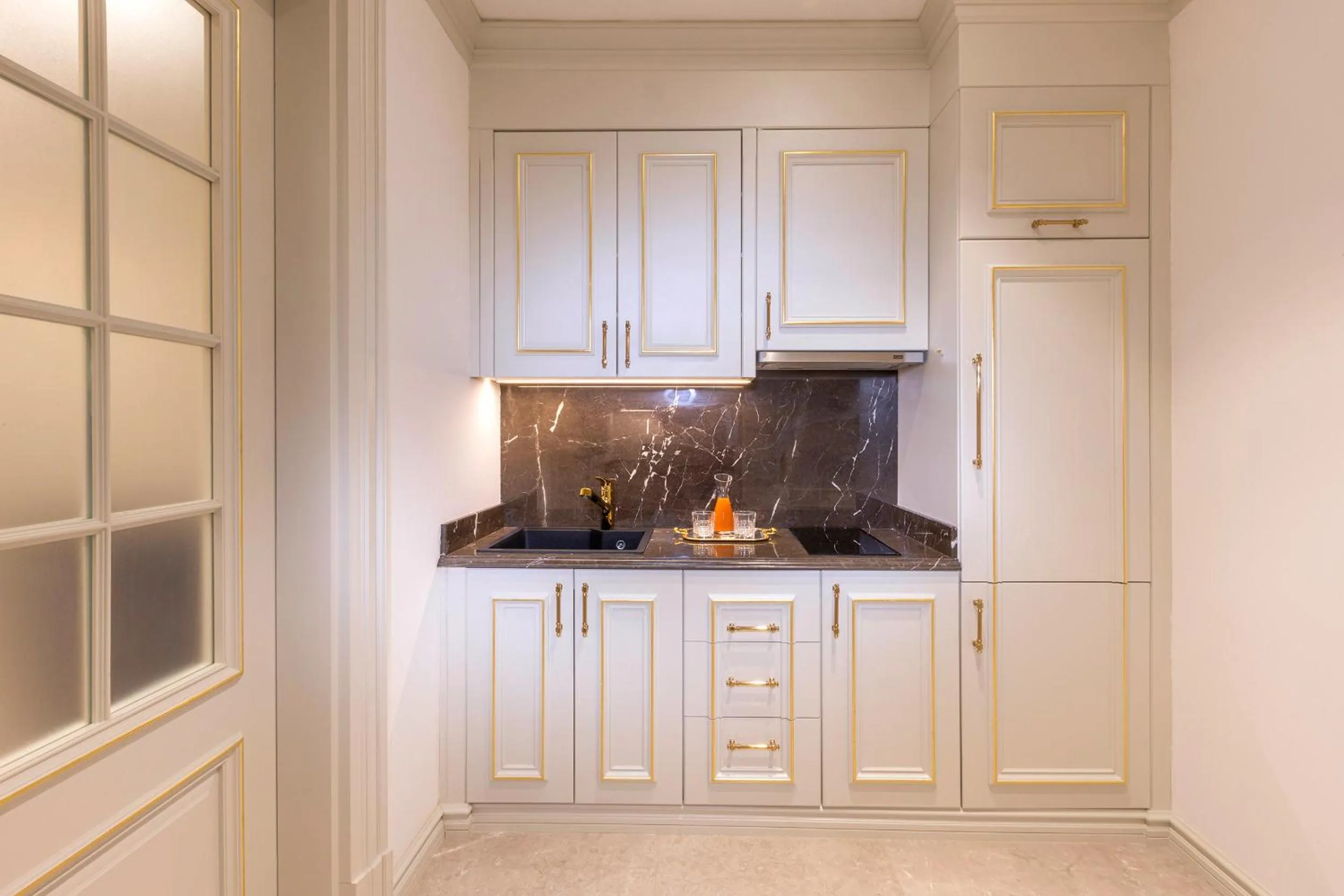 Kitchen or kitchenette in Wellness Park Hotel Turon