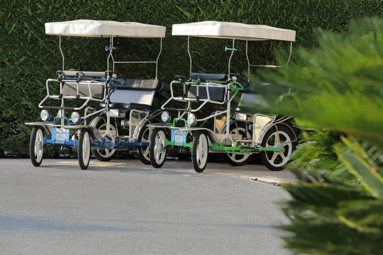 Cycling in Eco Hotel Benacus