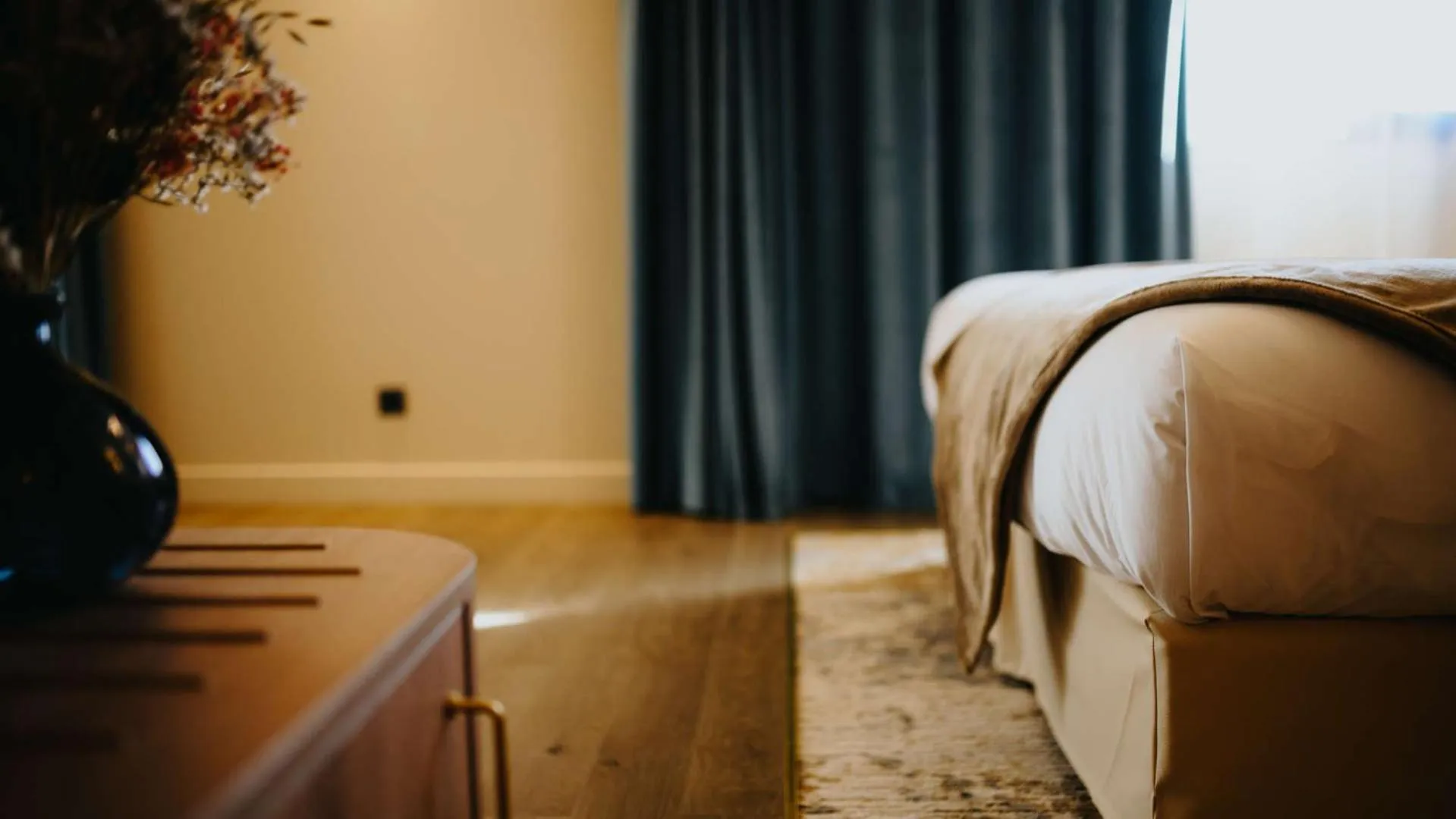 Bed in Keystone Hôtel & Spa