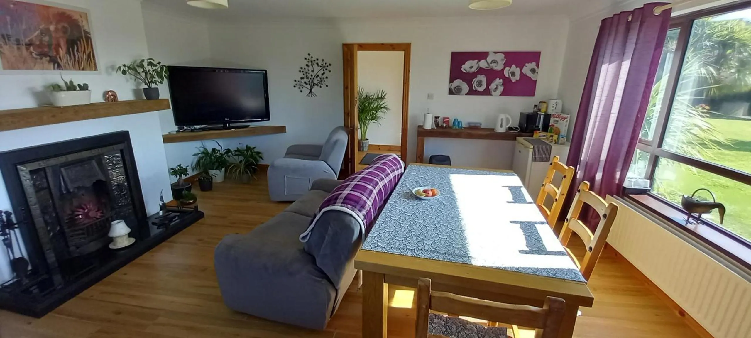 Communal lounge/ TV room in Arley House B & B