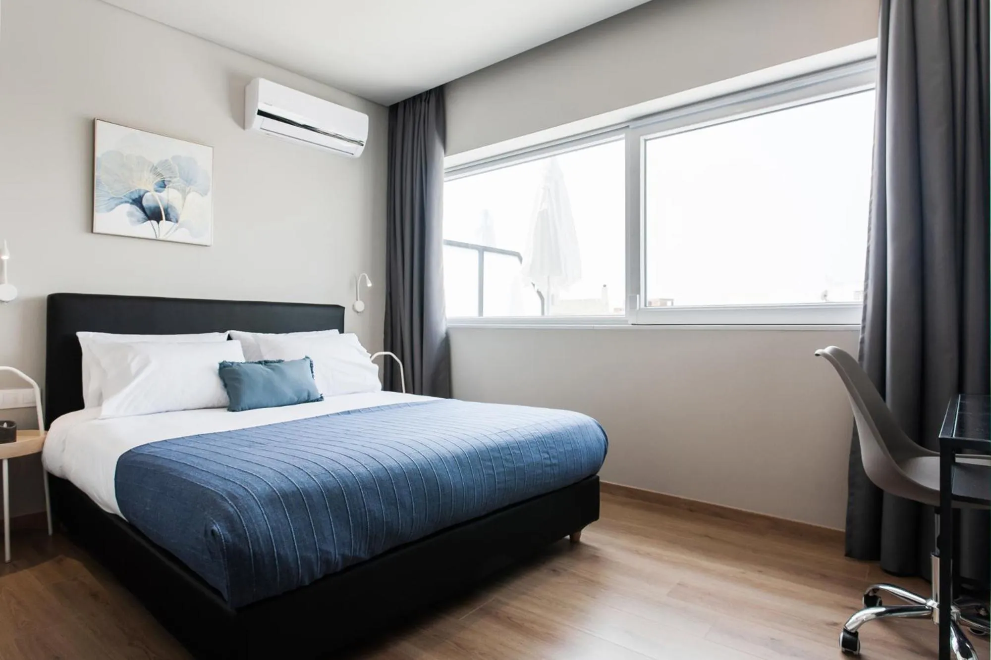 Bed in WYZ Attiki Aparthotel