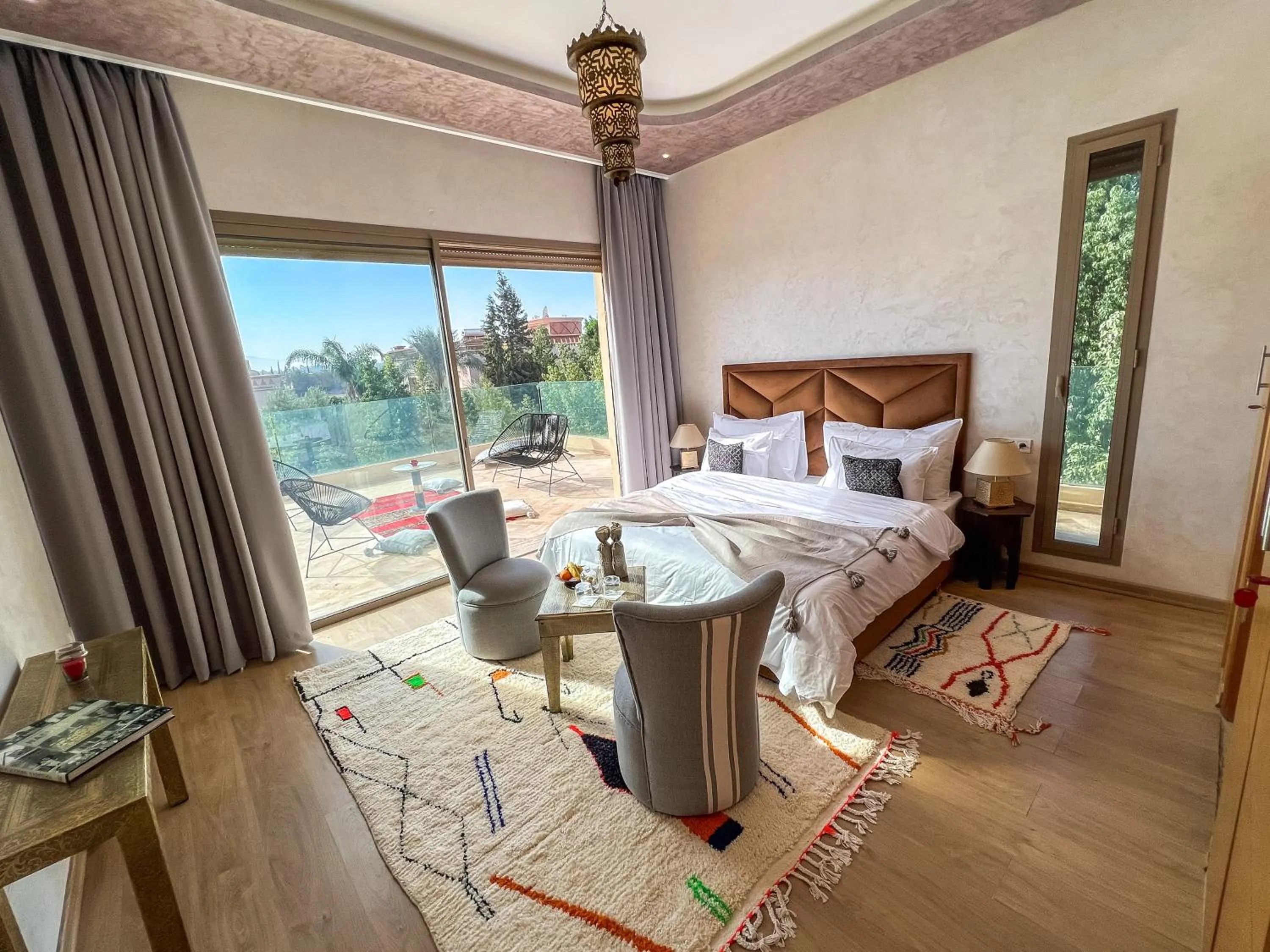 Bed in Riad villa saphir & SPA