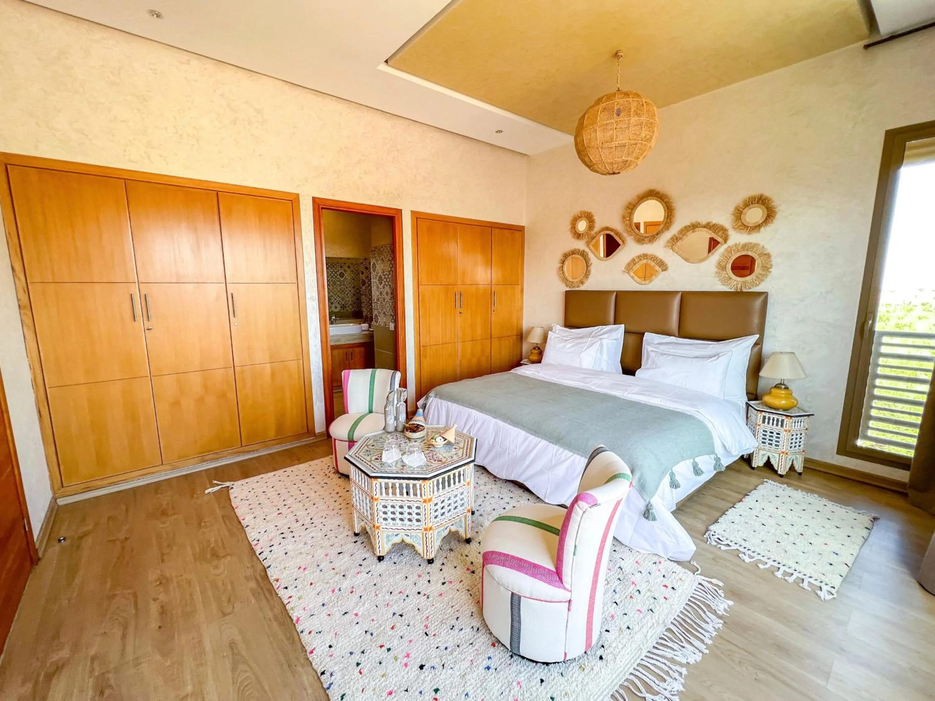 Bed in Riad villa saphir & SPA