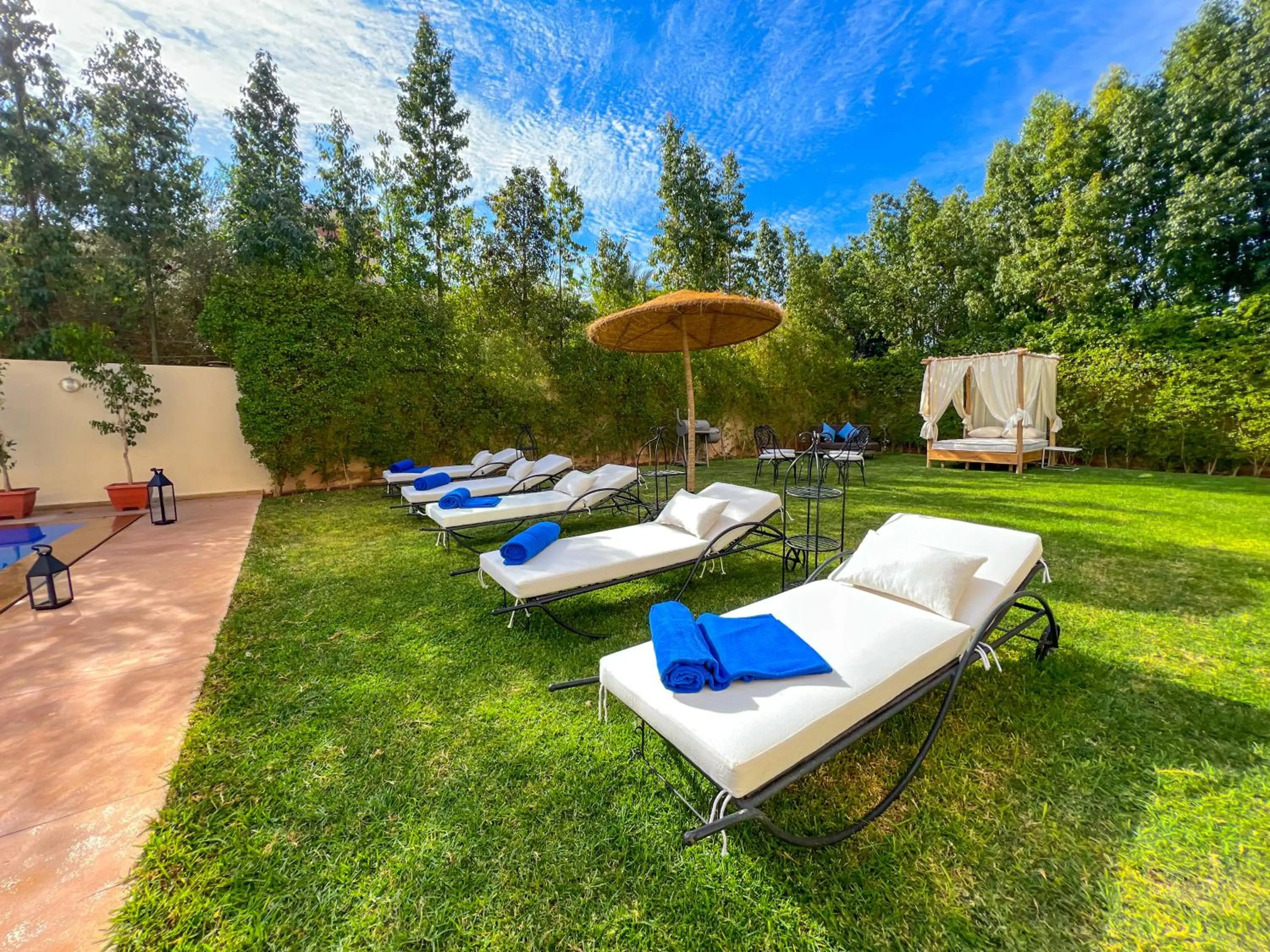 Garden in Riad villa saphir & SPA