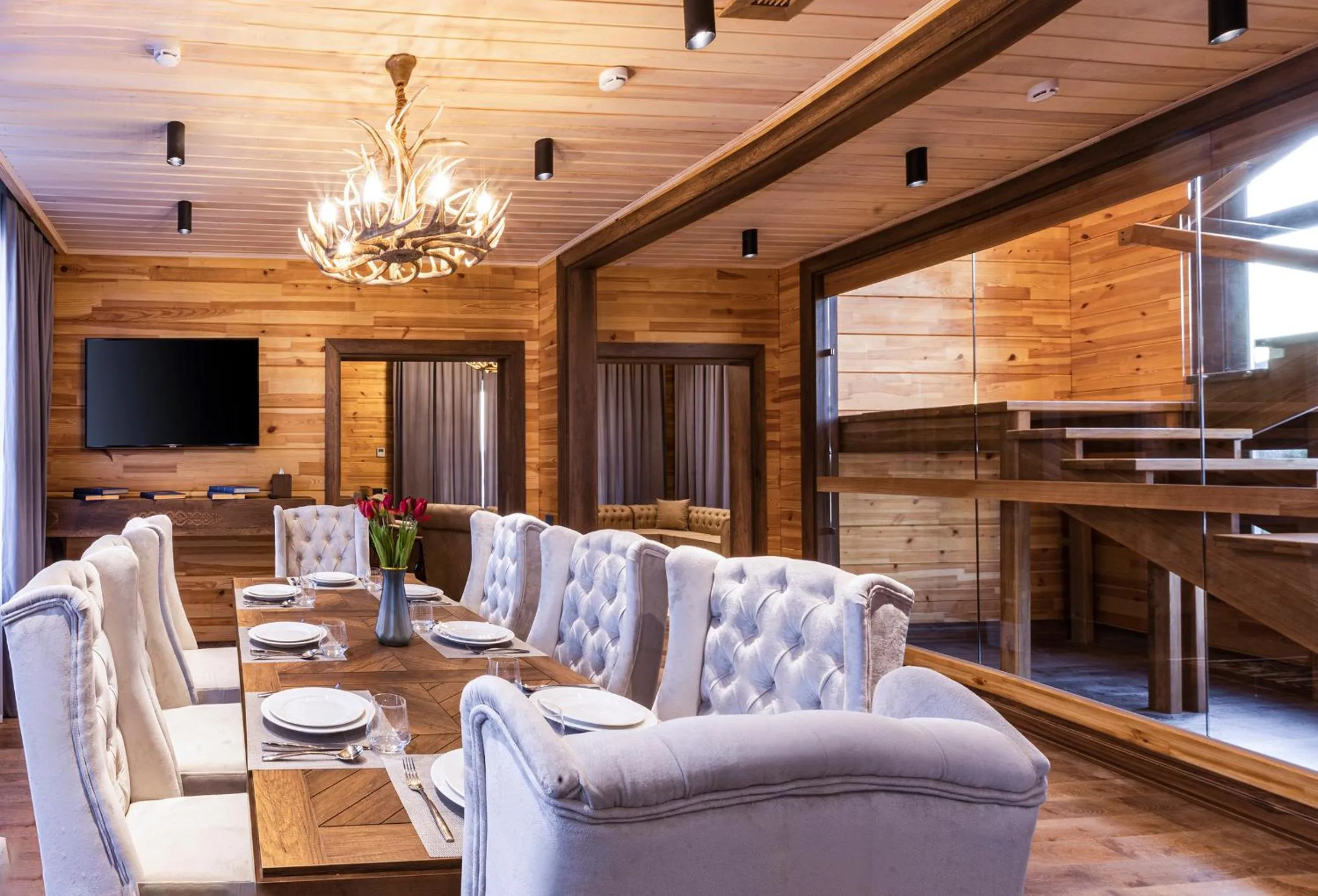 Dining area in Eco Village