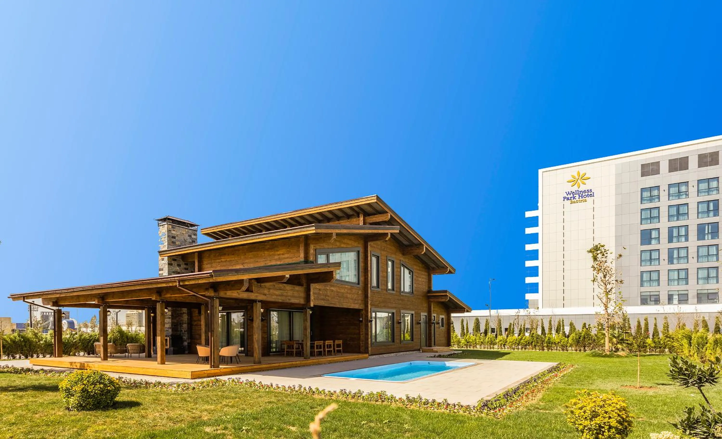 Swimming pool in Eco Village