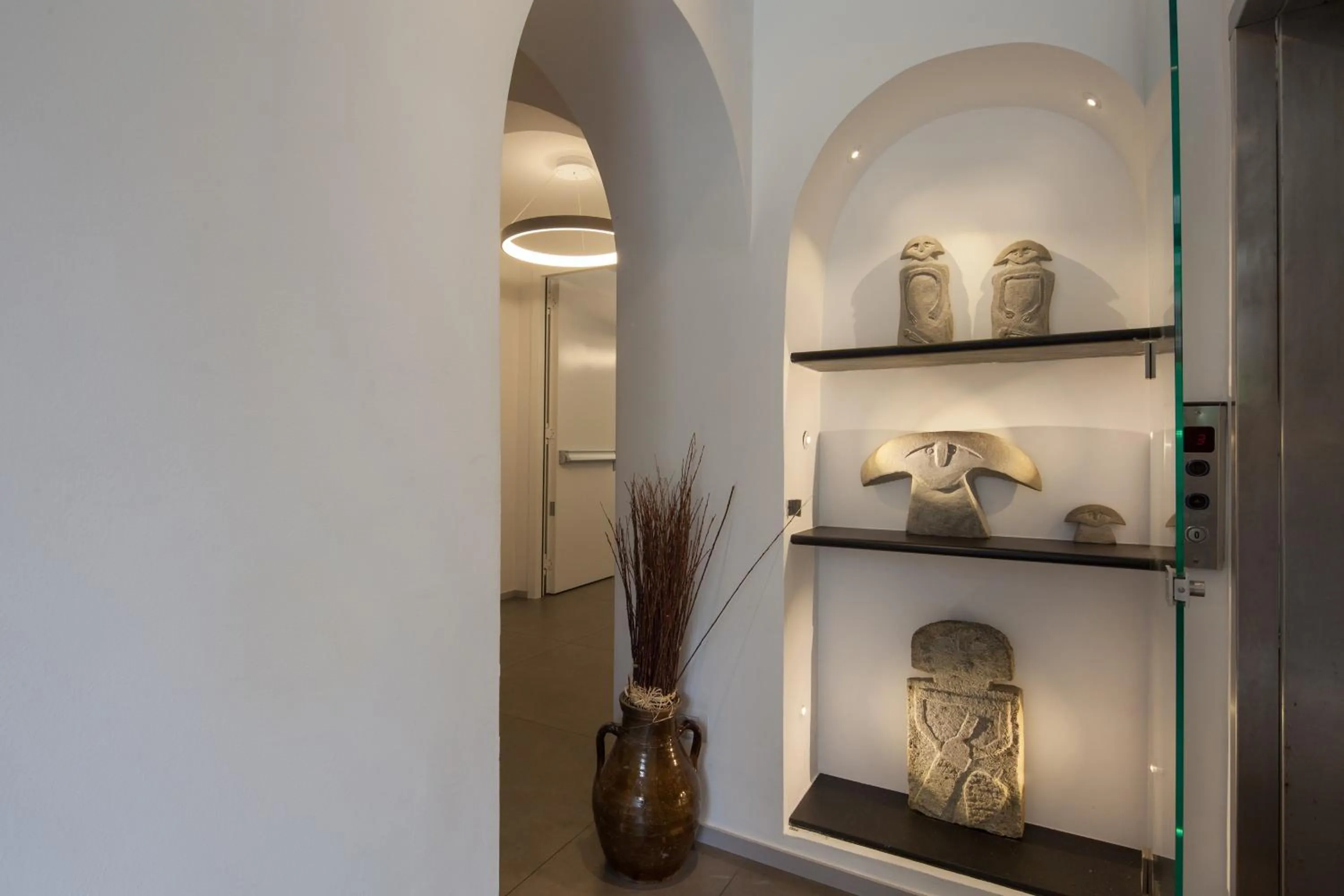 Decorative detail in Hotel Clelia