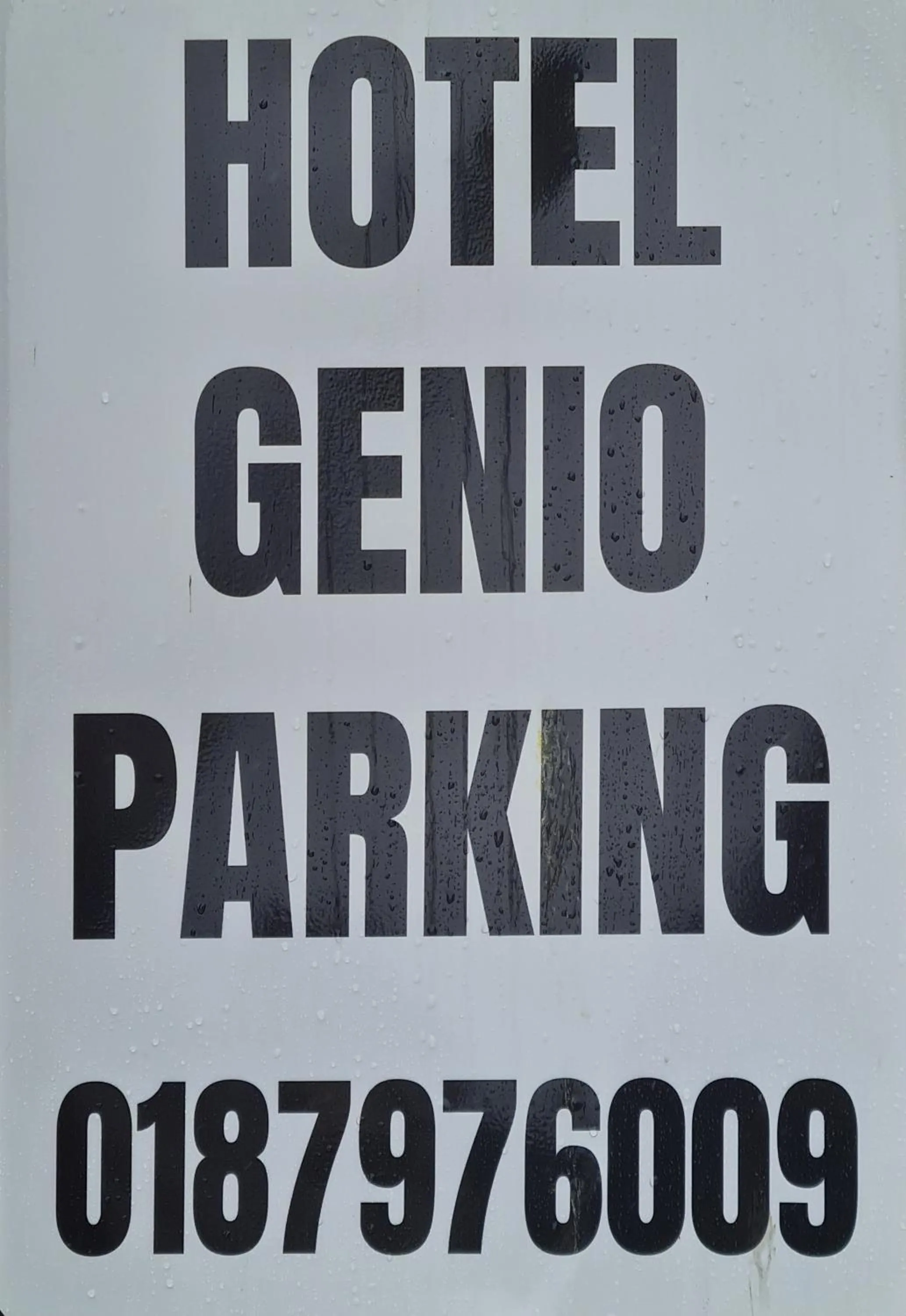 Parking in Albergo Genio