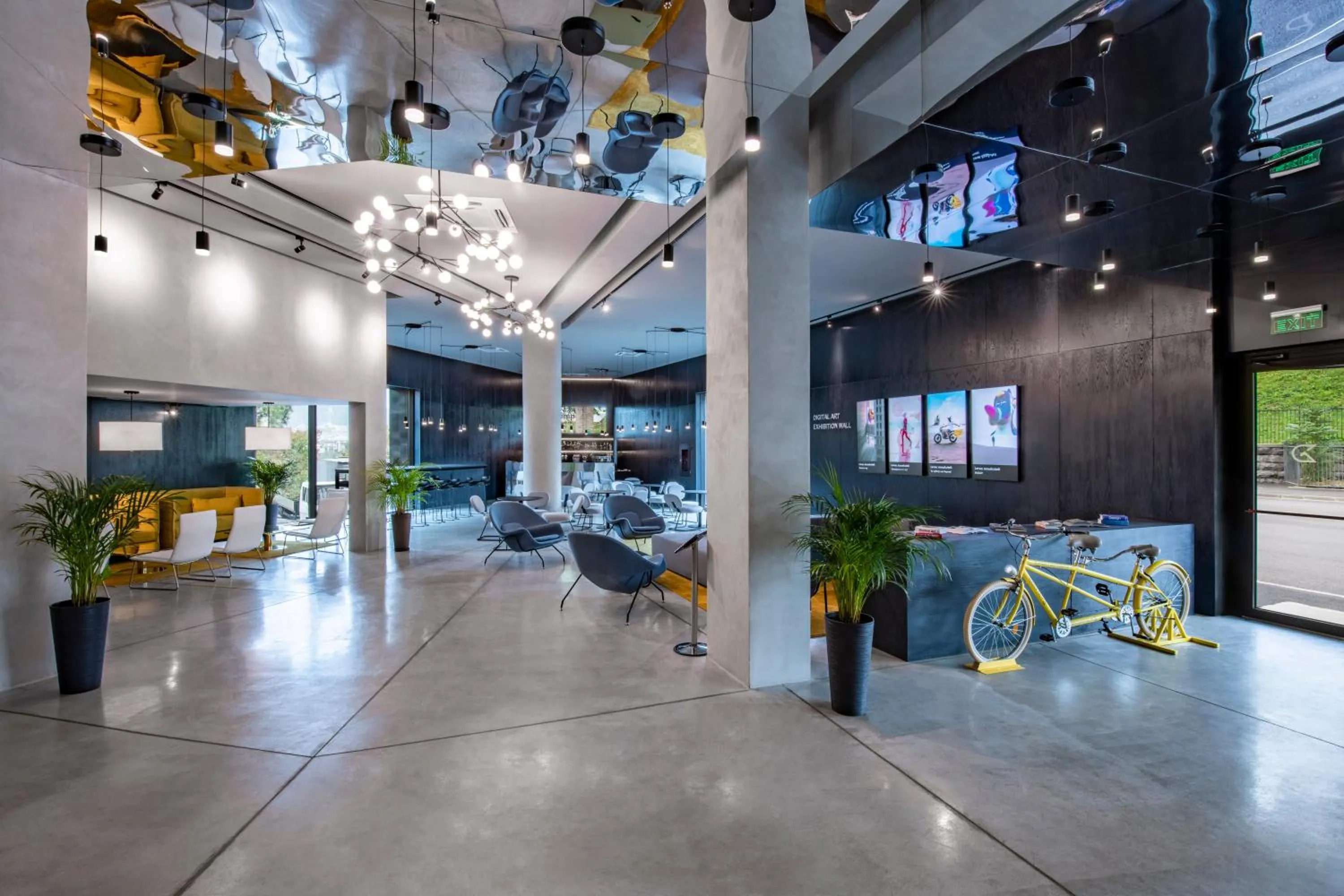 Lobby or reception in Golden Tulip Design Tbilisi