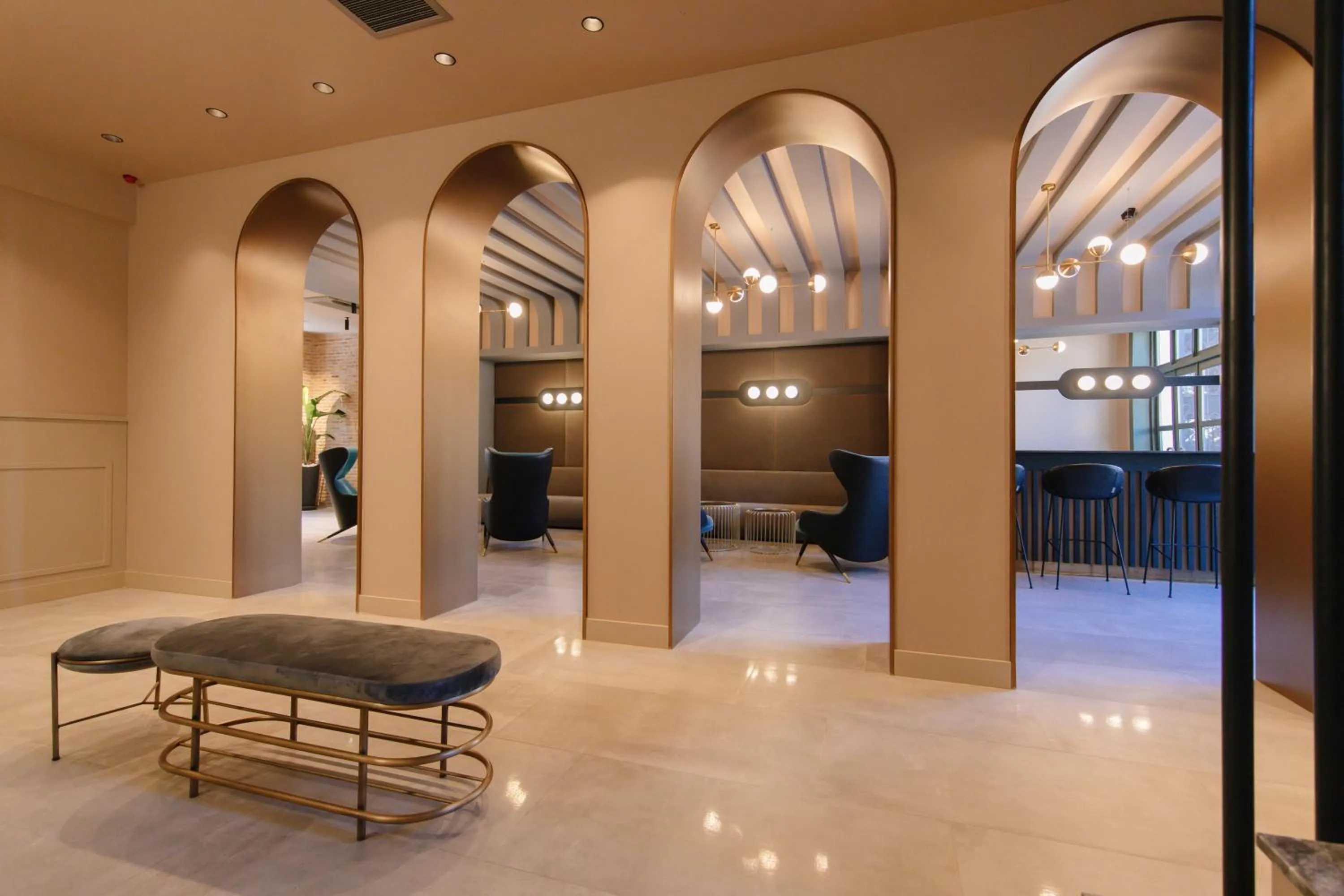 Lobby or reception in STROFI Boutique Hotel