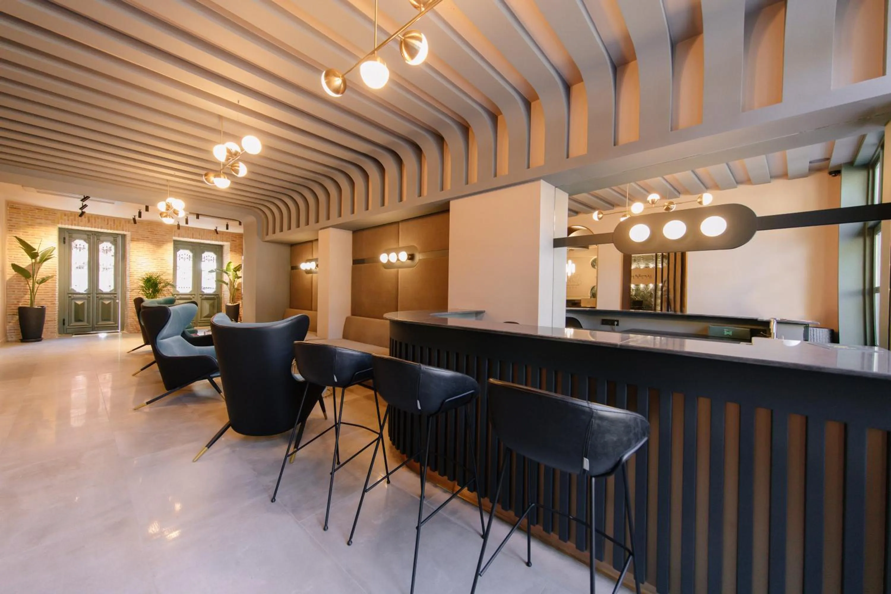 Lobby or reception in STROFI Boutique Hotel