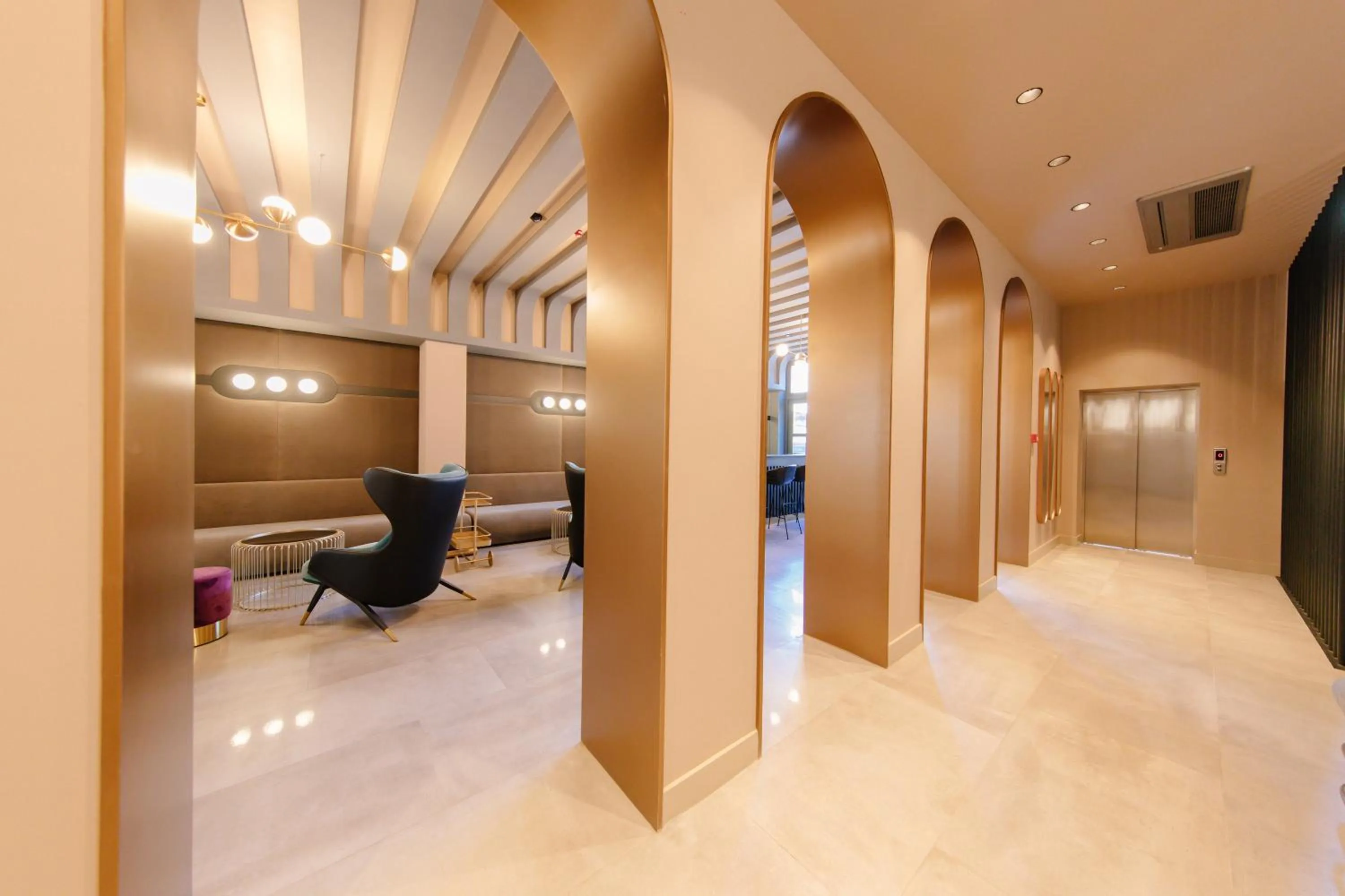 Lobby or reception in STROFI Boutique Hotel