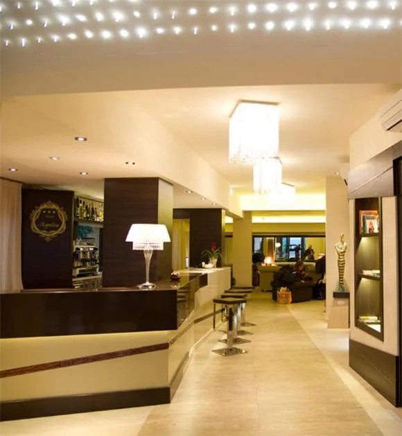 Lobby or reception in Hotel Argentina