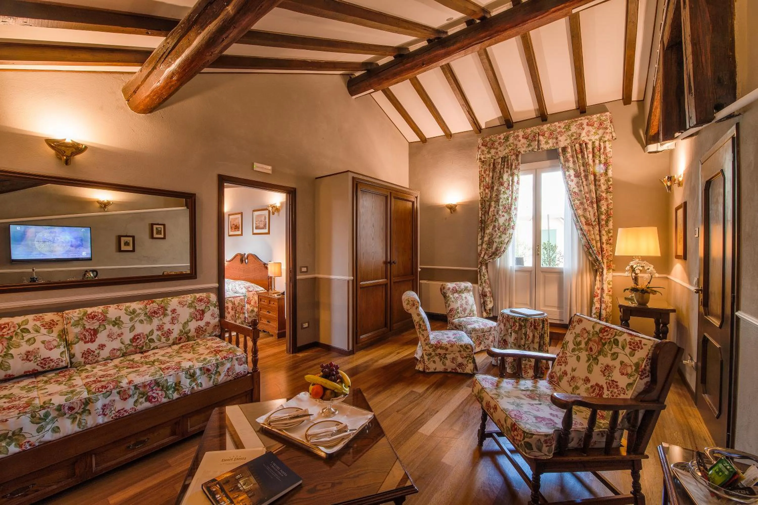 Living room in Hotel Posta