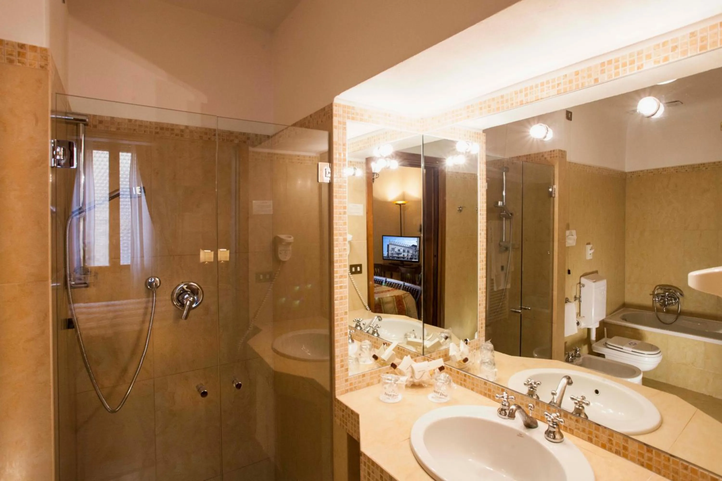 Bathroom in Hotel Posta