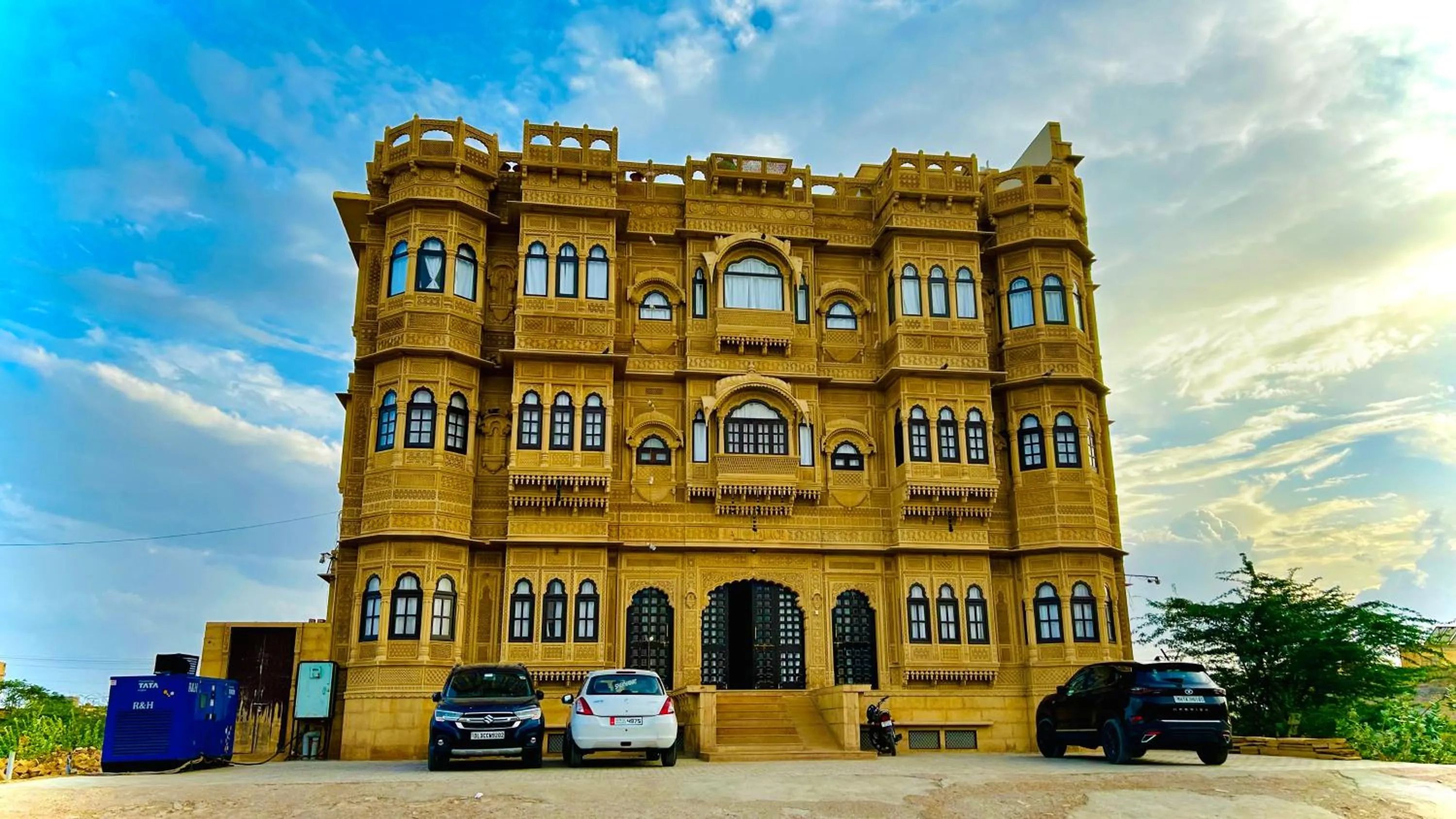 Facade/entrance in The Jaigarh Palace Jaisalmer