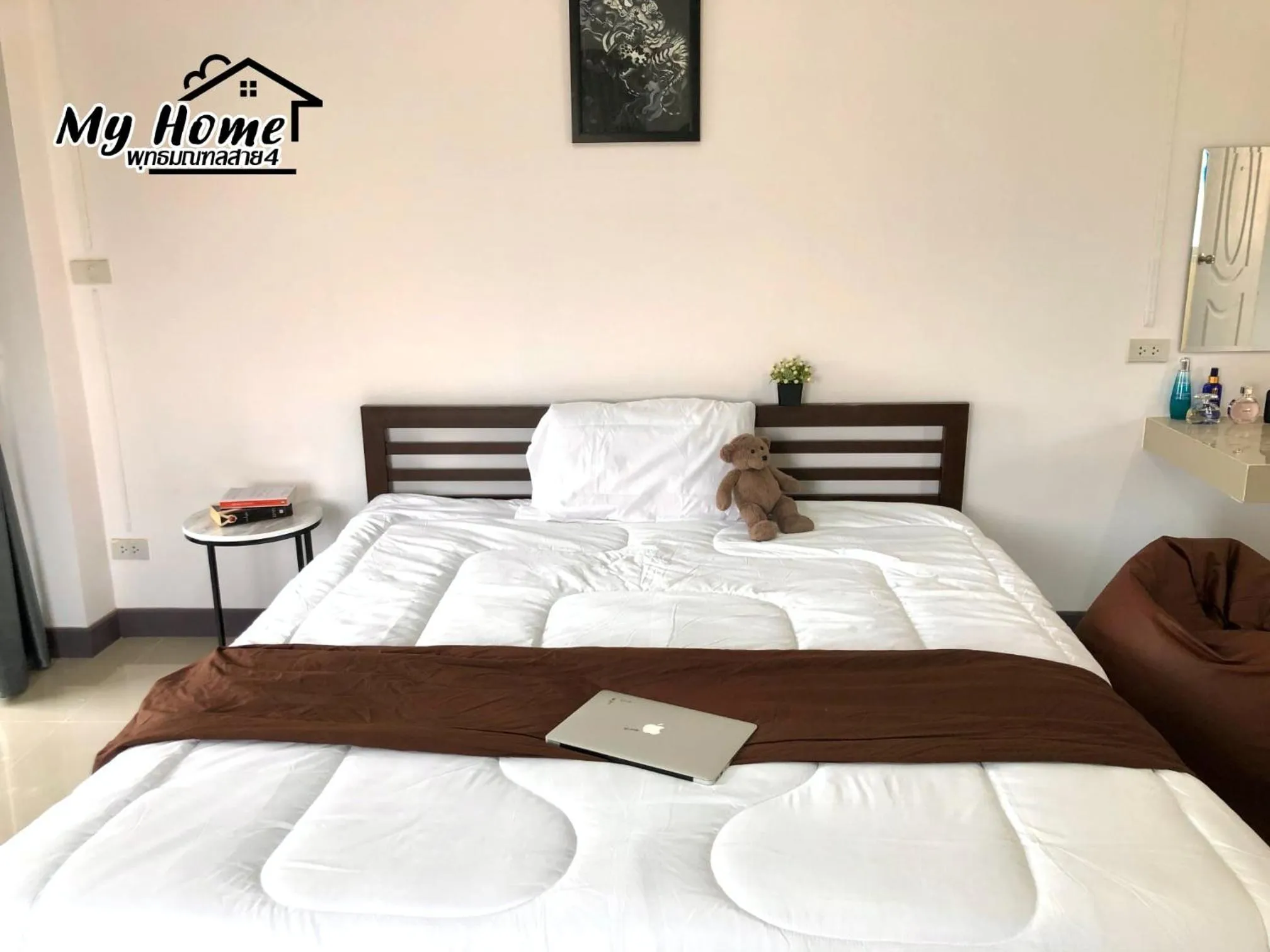 Bed in MY HOME Hotel - Phutthamonthon 4 Road, near Mahidol University Salaya