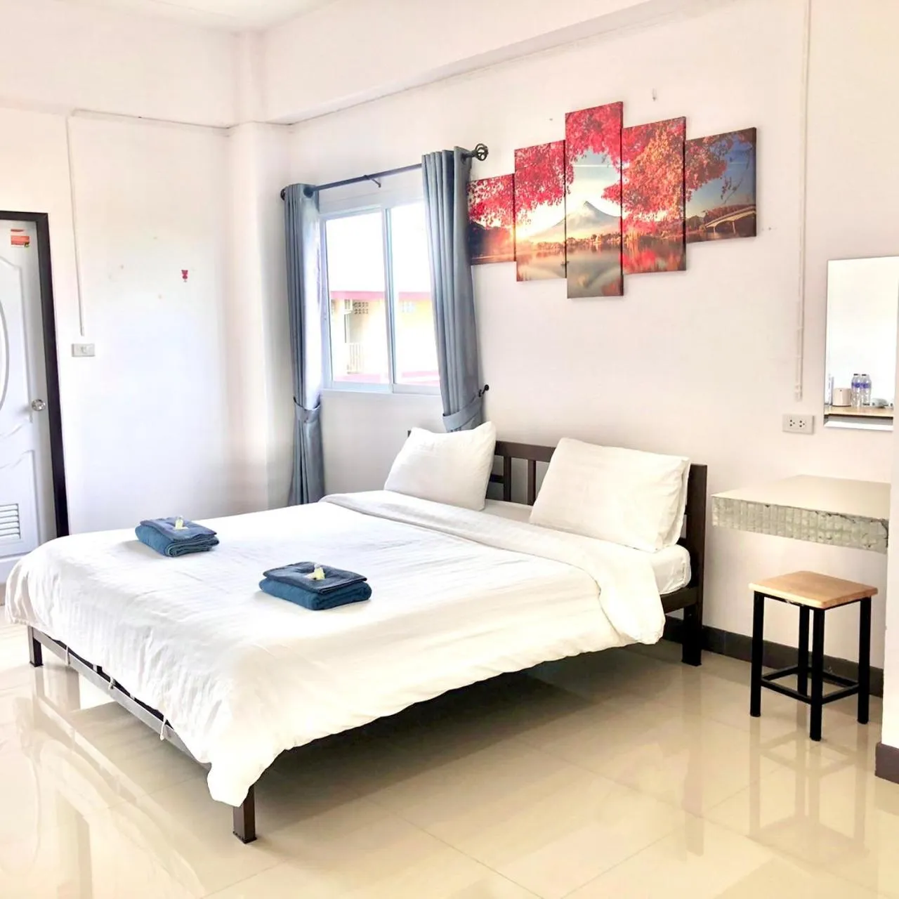 Bedroom, Bed in MY HOME Hotel - Phutthamonthon 4 Road, near Mahidol University Salaya