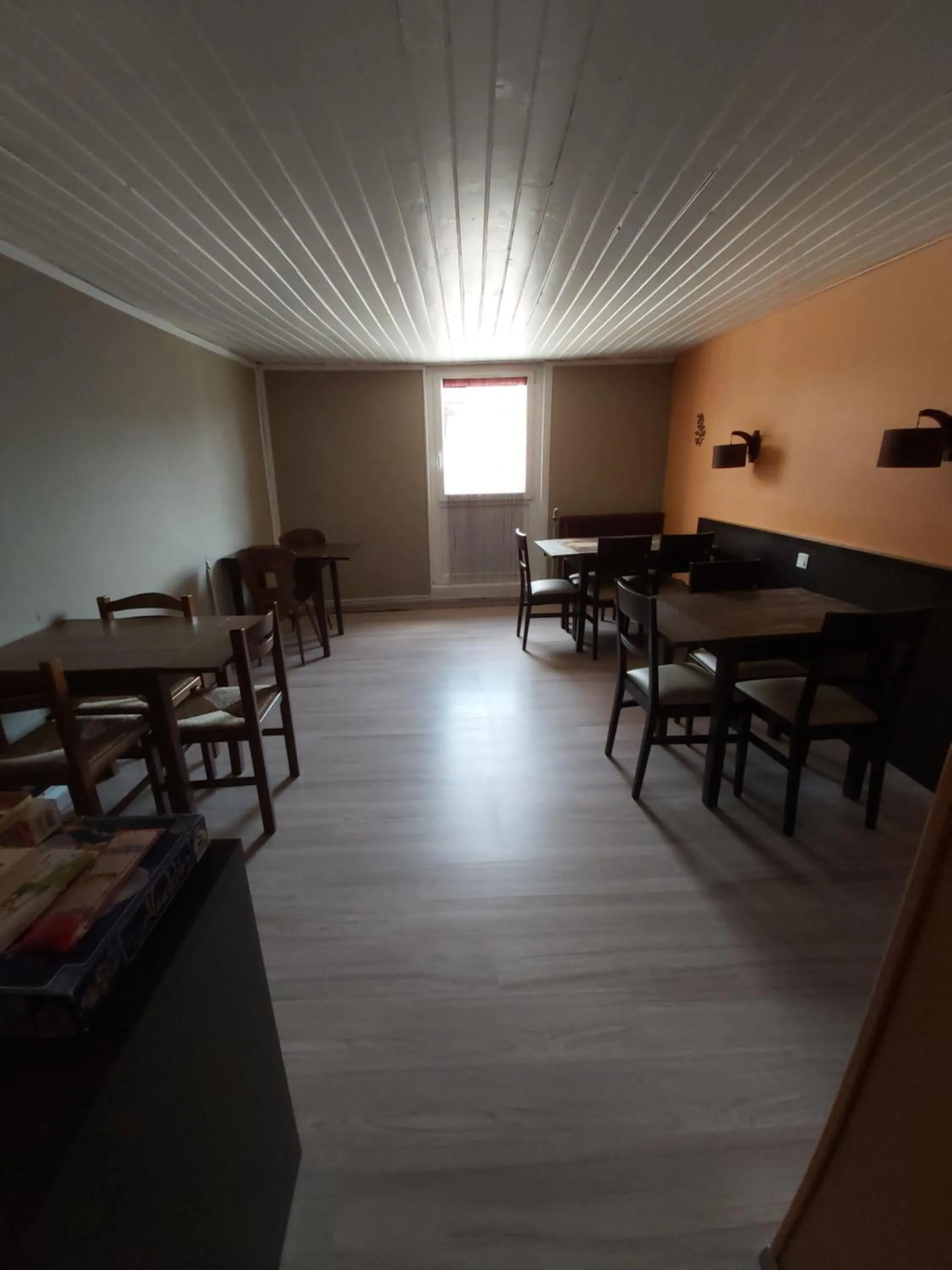 Seating area in La chaumiere