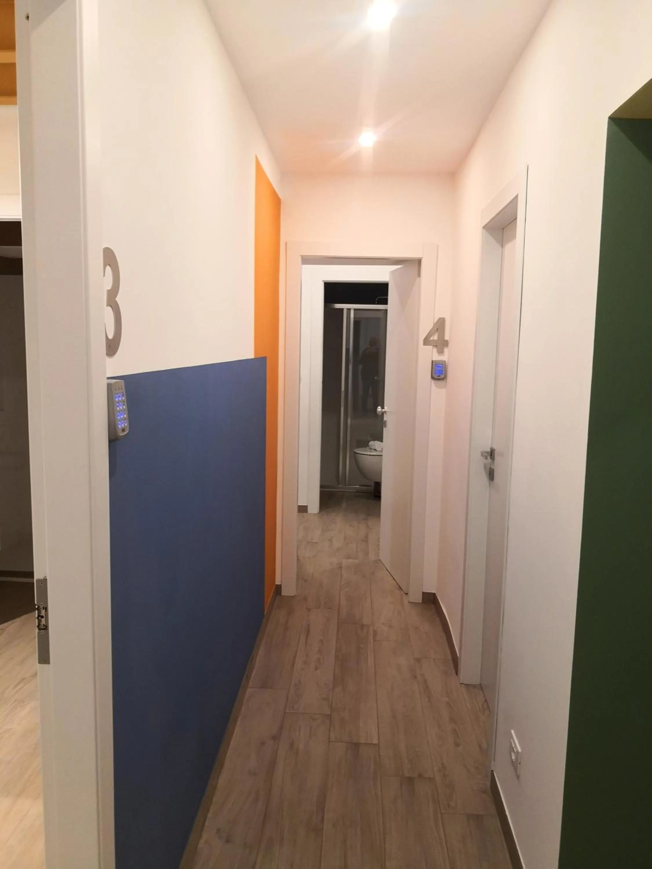 Inner courtyard view in Vatican Italian rooms