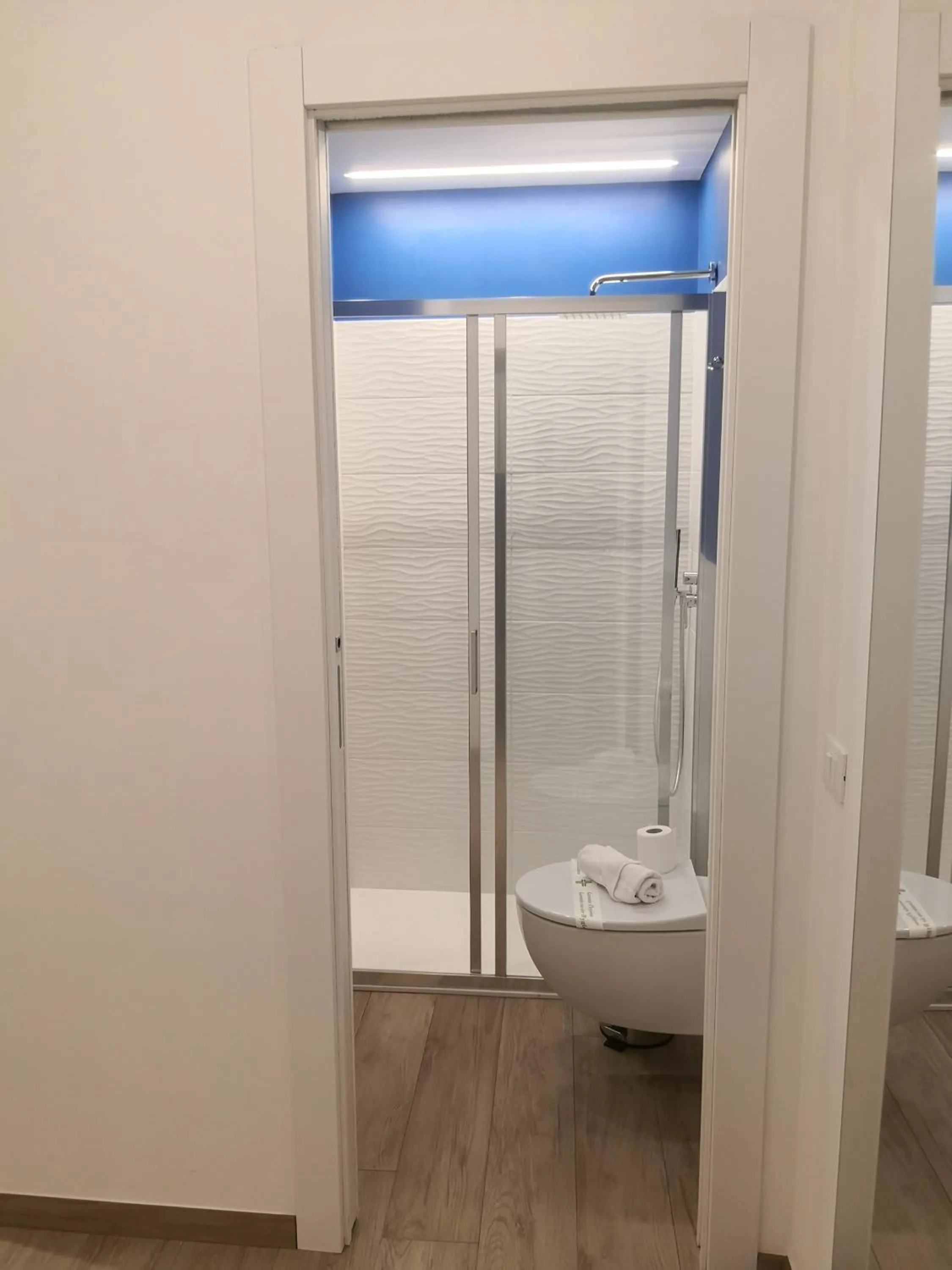 Shower in Vatican Italian rooms