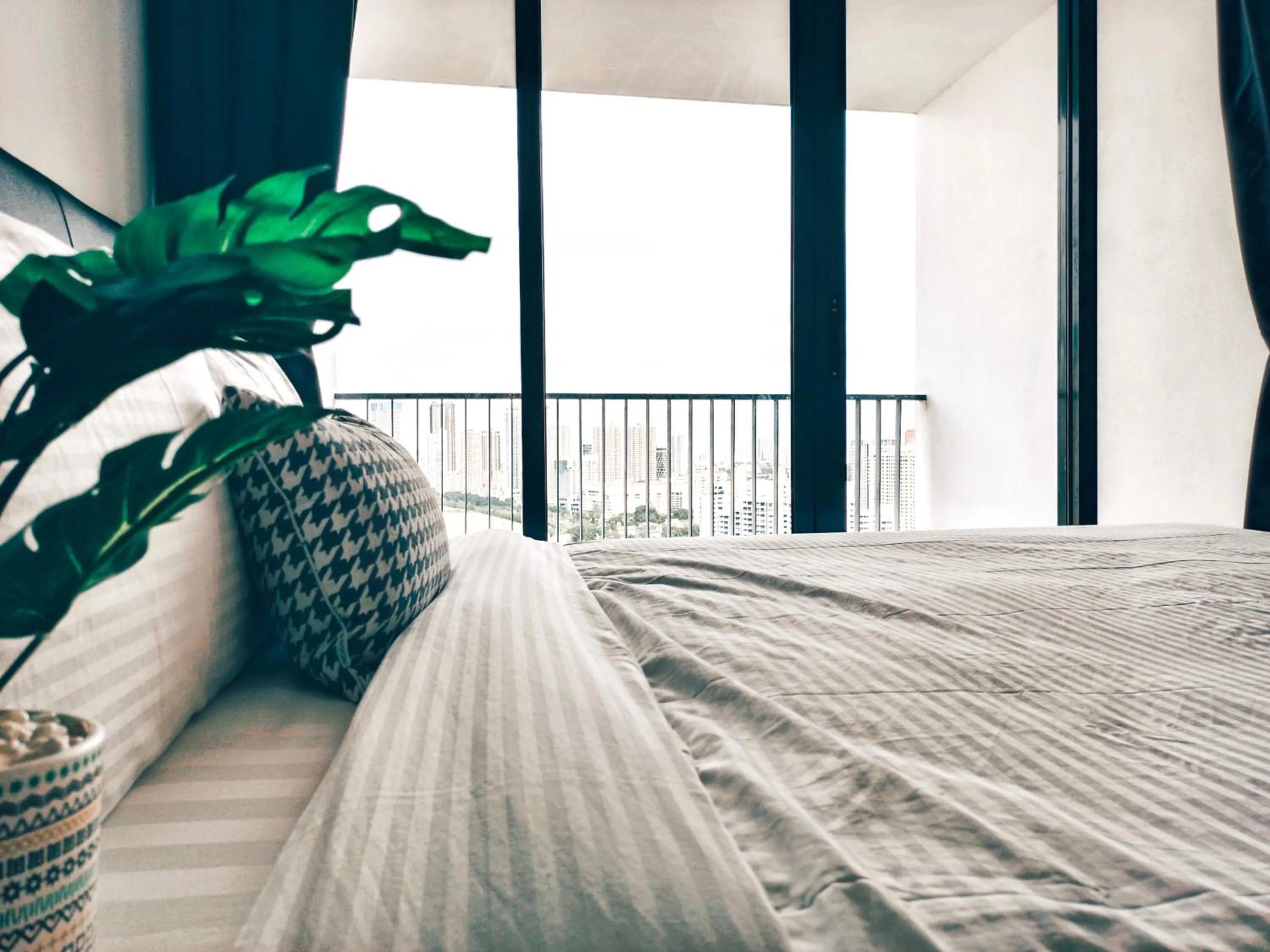 Bedroom, Bed in THE LANDMARK BY KATANA New 3BR Grand Seaview Homestay at Gurney 无敌海景三房套房
