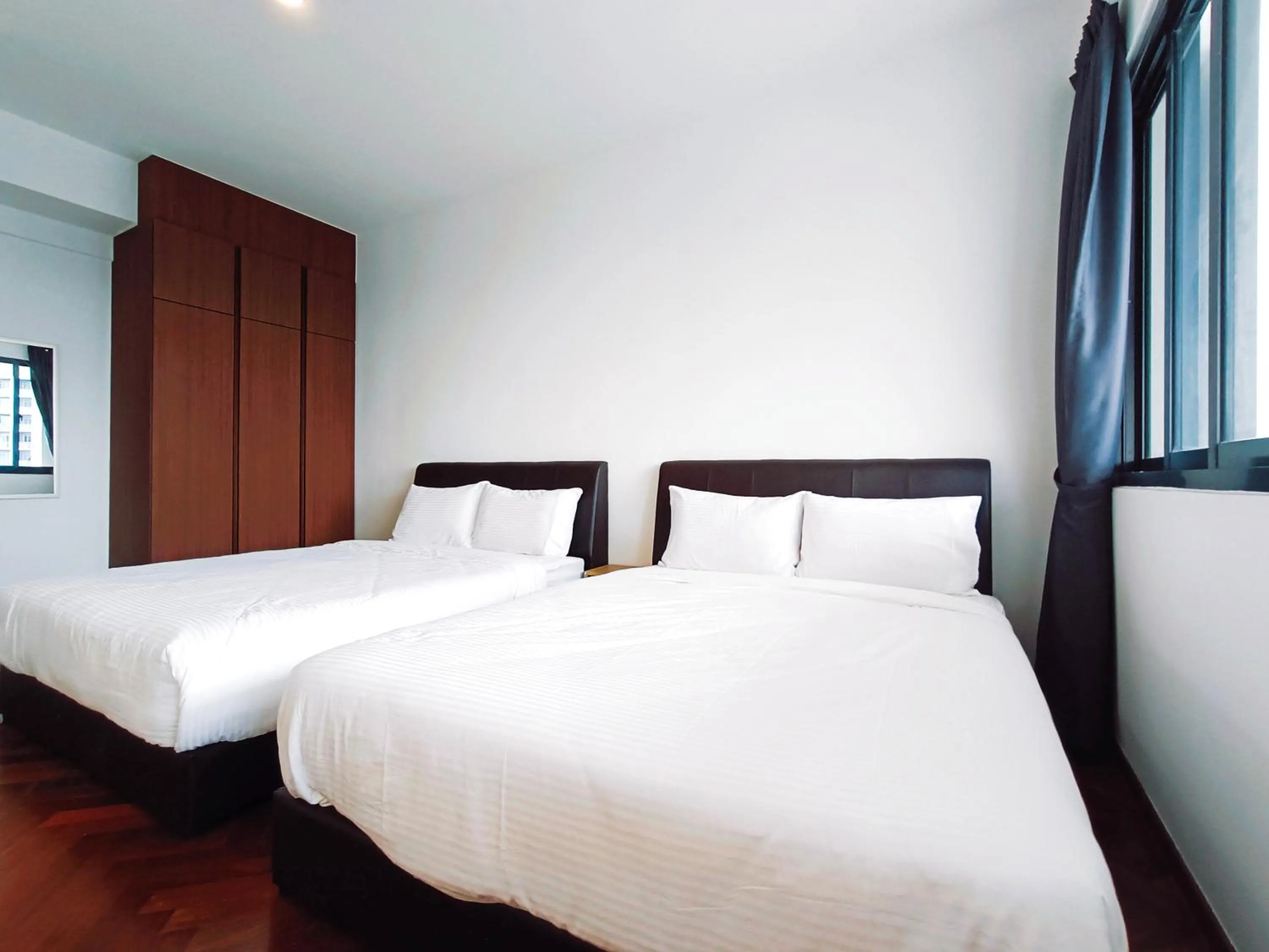 Bed in THE LANDMARK BY KATANA New 3BR Grand Seaview Homestay at Gurney 无敌海景三房套房