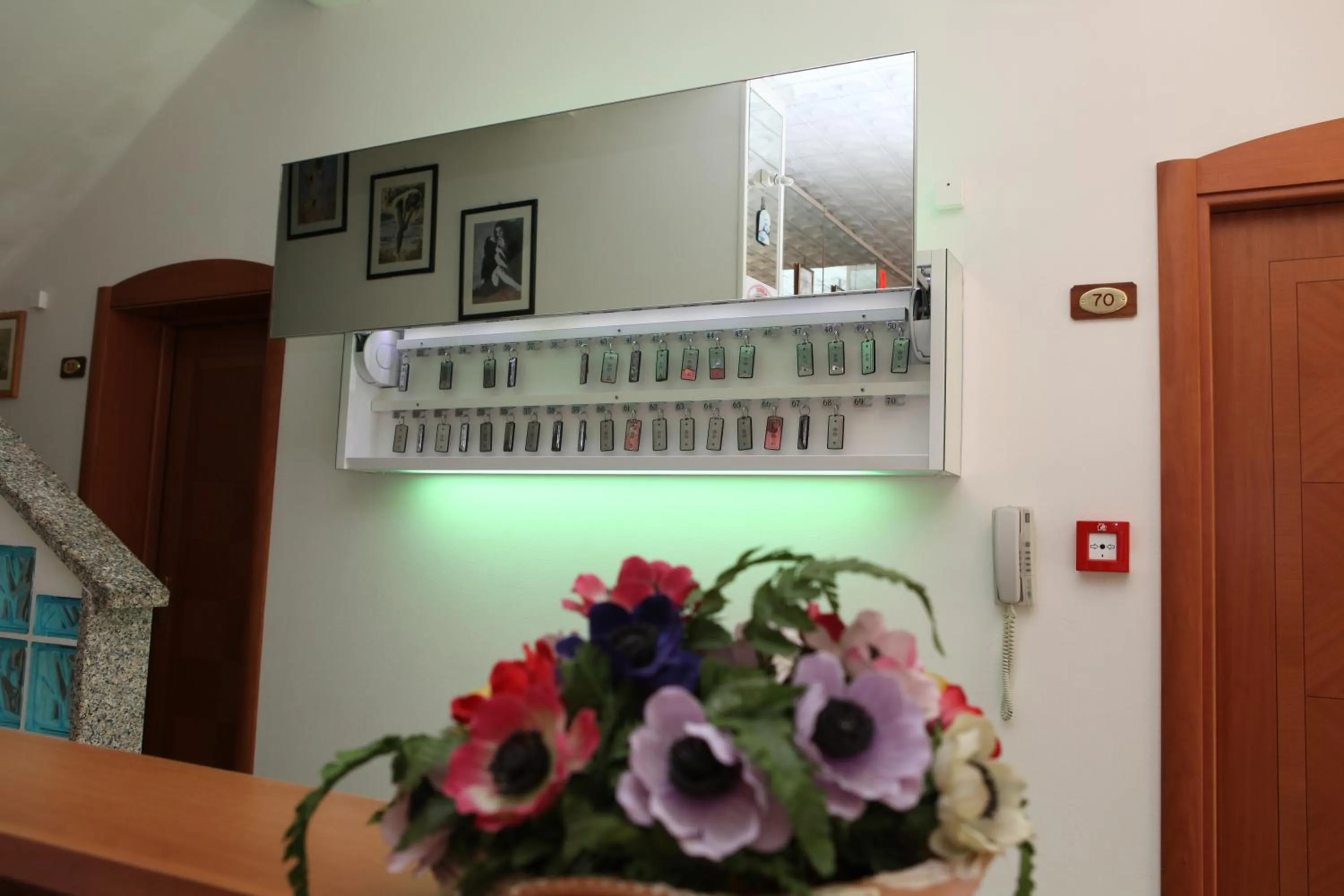 Decorative detail in Hotel Parigi