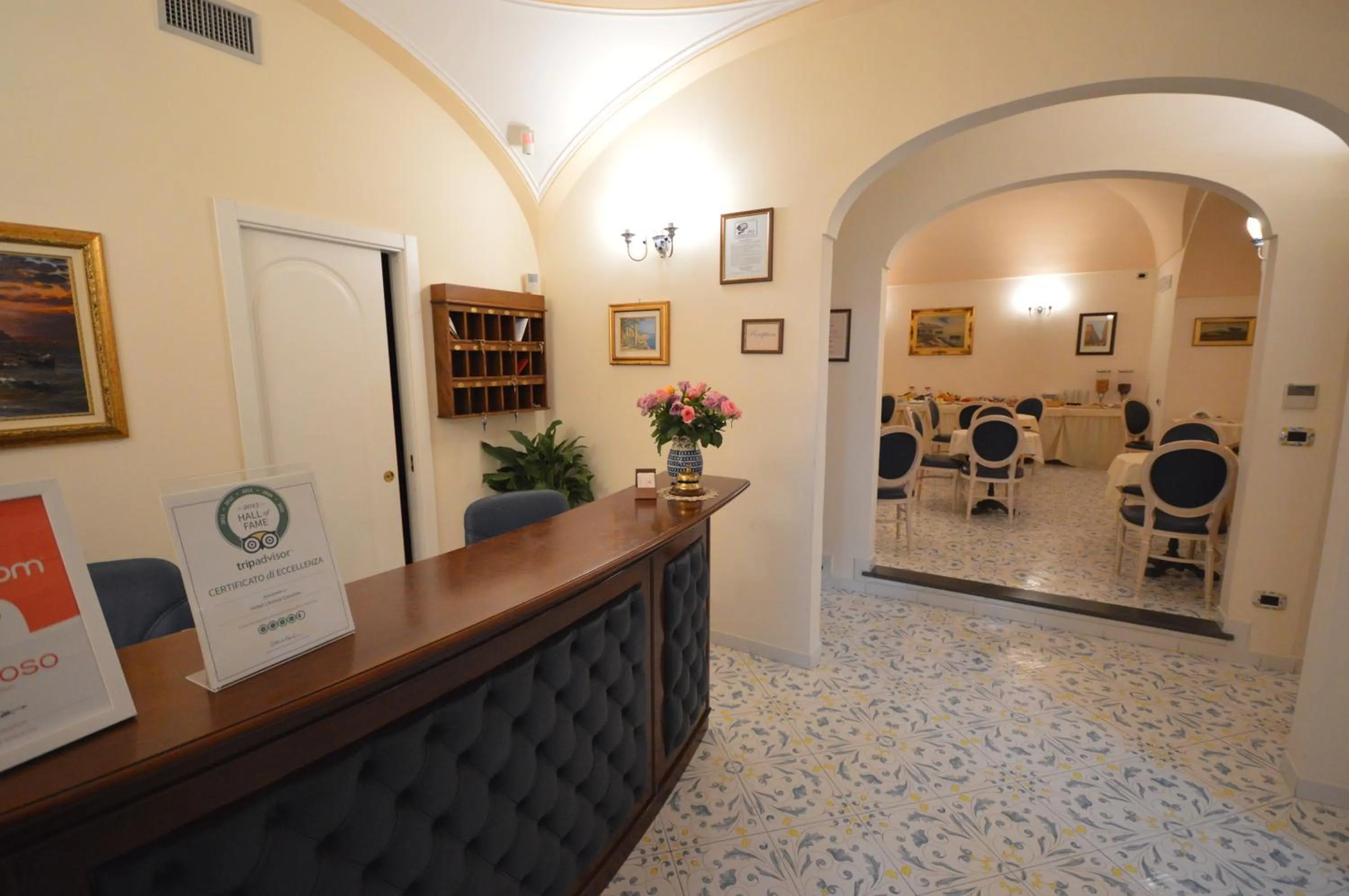 Lobby or reception in Hotel L'Antico Convitto