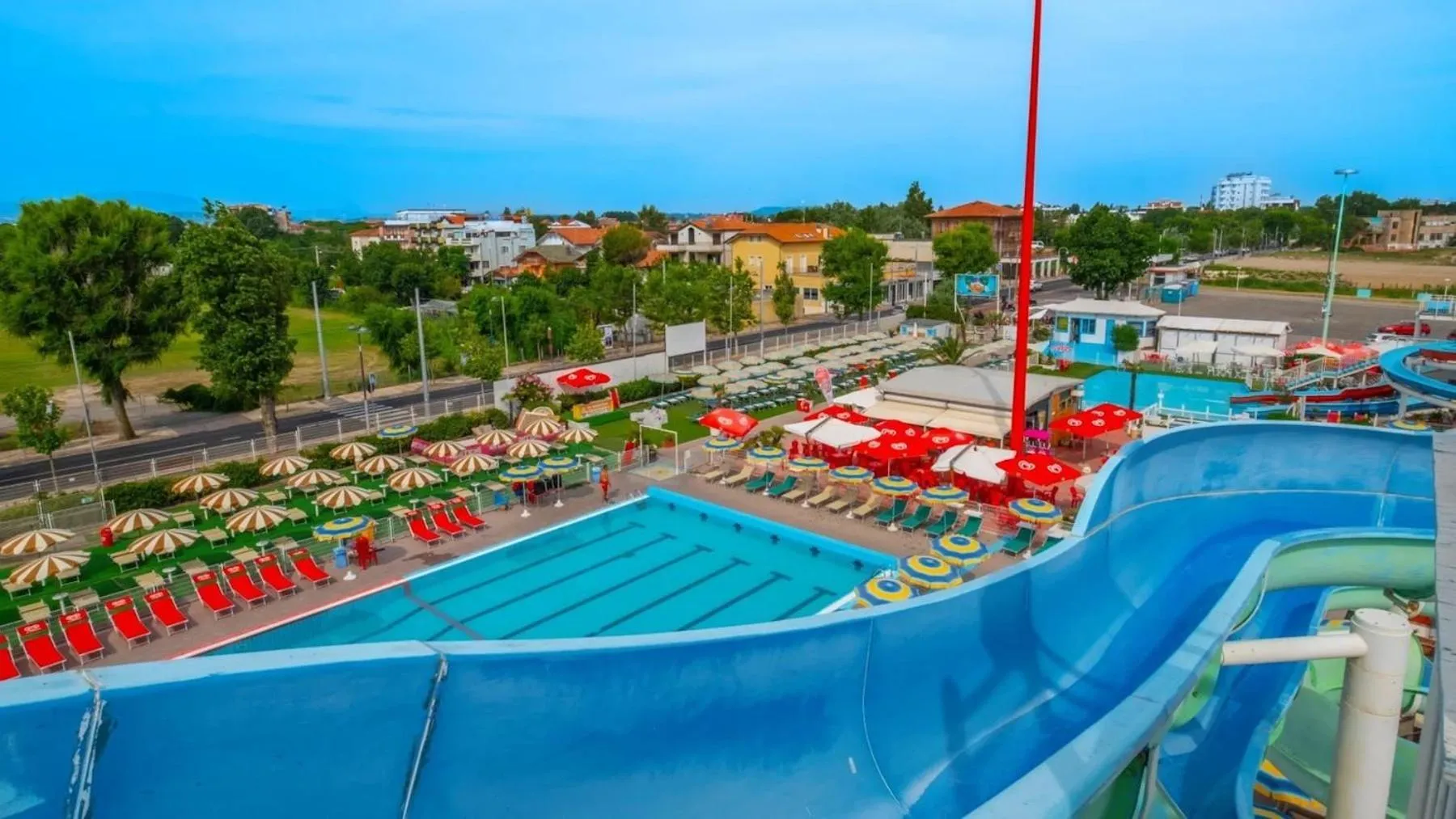 Aqua park in Hotel Nettunia